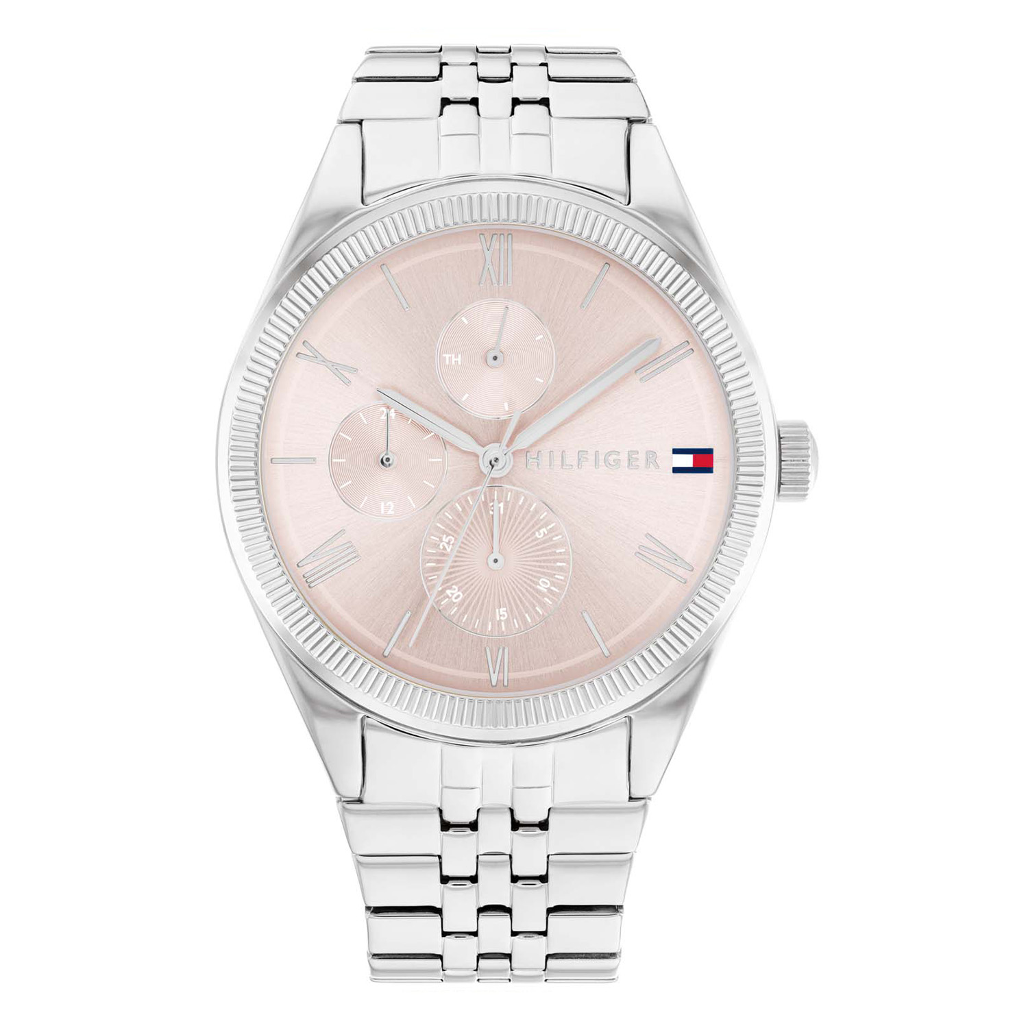 Tommy Hilfiger TH1782590 Horloge Dames Zilverkleurig Tommy Hilfiger TH1782590 Horloge Dames Zilverkleurig