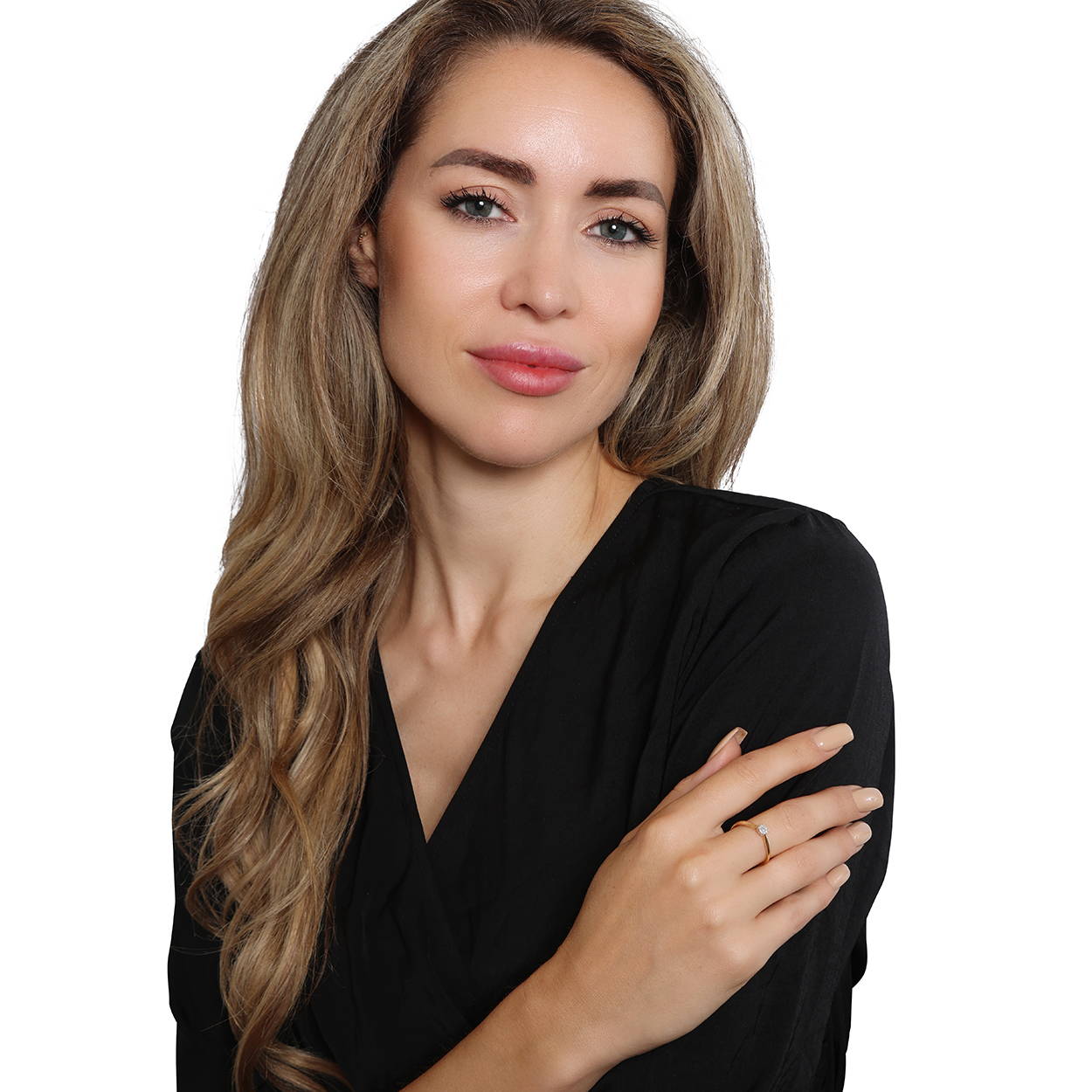 Geelgouden ring met diamant 53536R017-YW