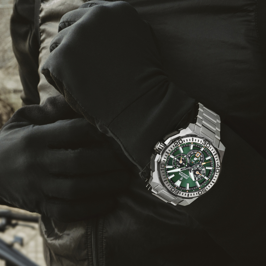 Herenhorloge Chrono Bike Green - F20724-3