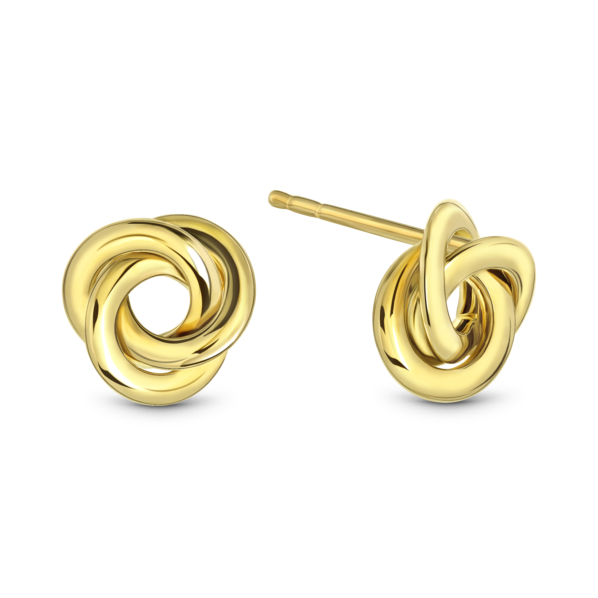 Geelgouden oorbellen X3NHOE9700-Y