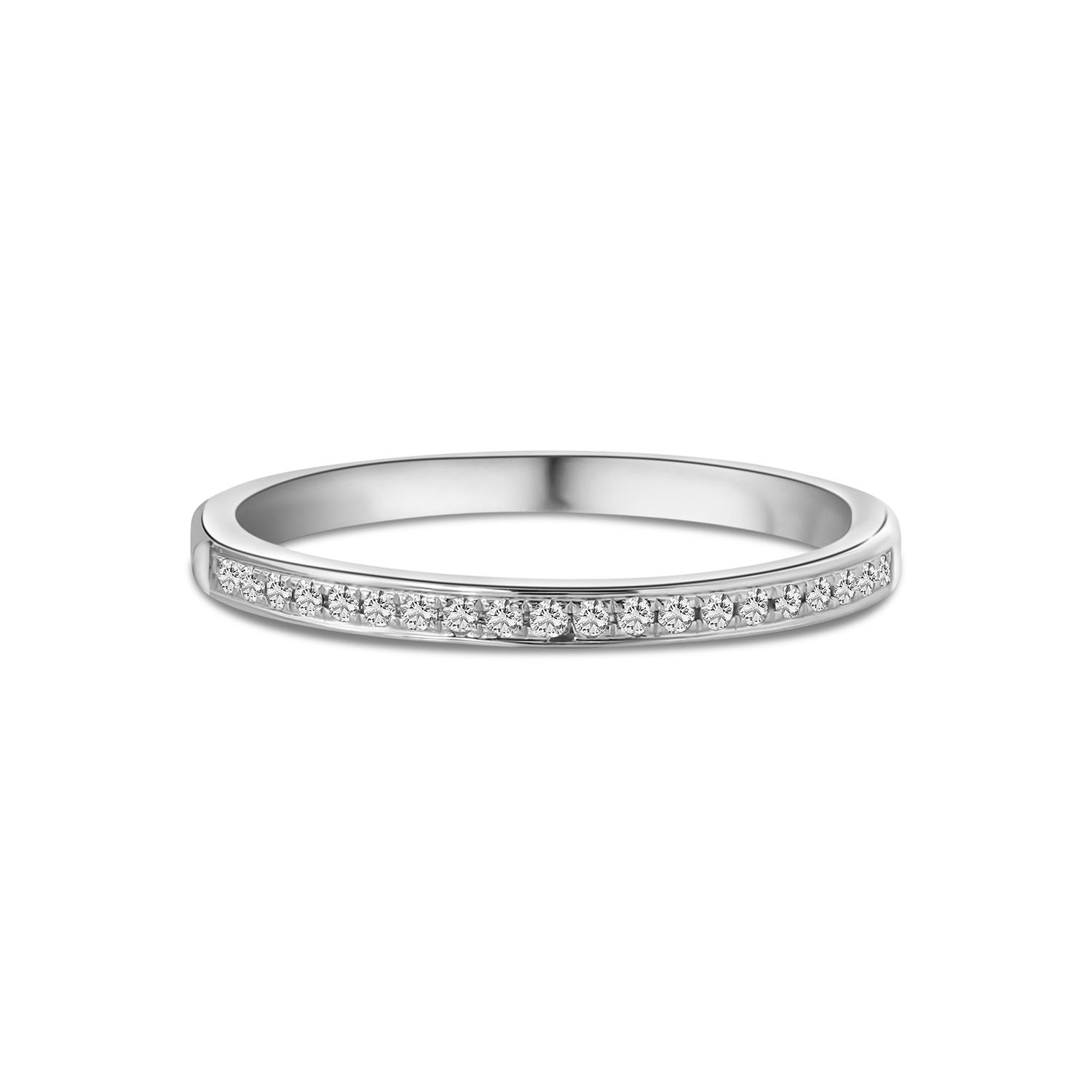 Witgouden ring met diamant R092-62921R001-W