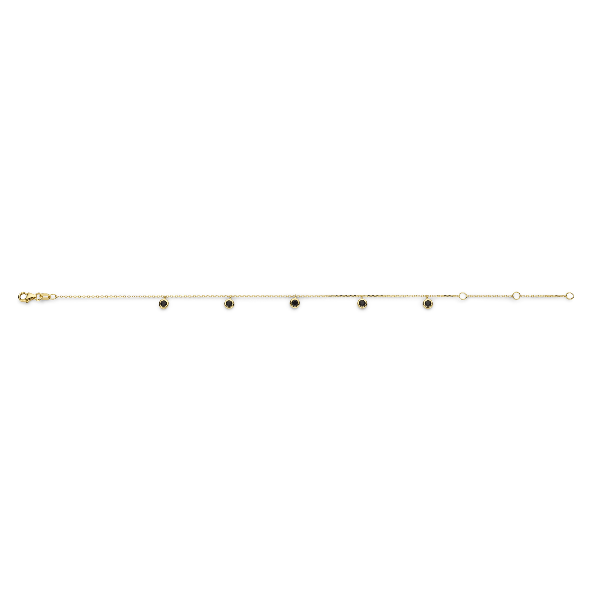 Geelgouden armband met Zirkonia 08.CA469.BI210.1-210
