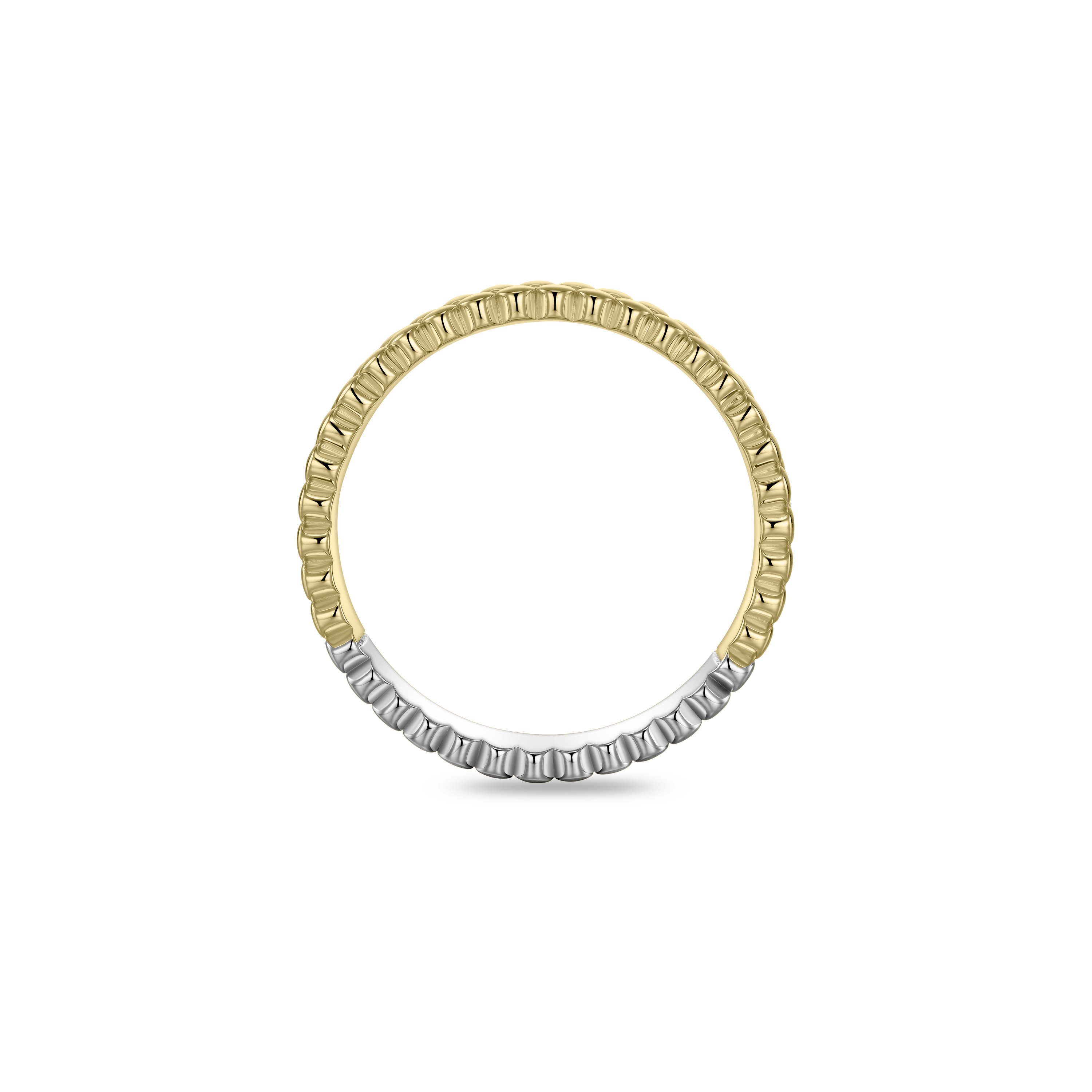 Ring gold plated met Zirkonia - R496Y