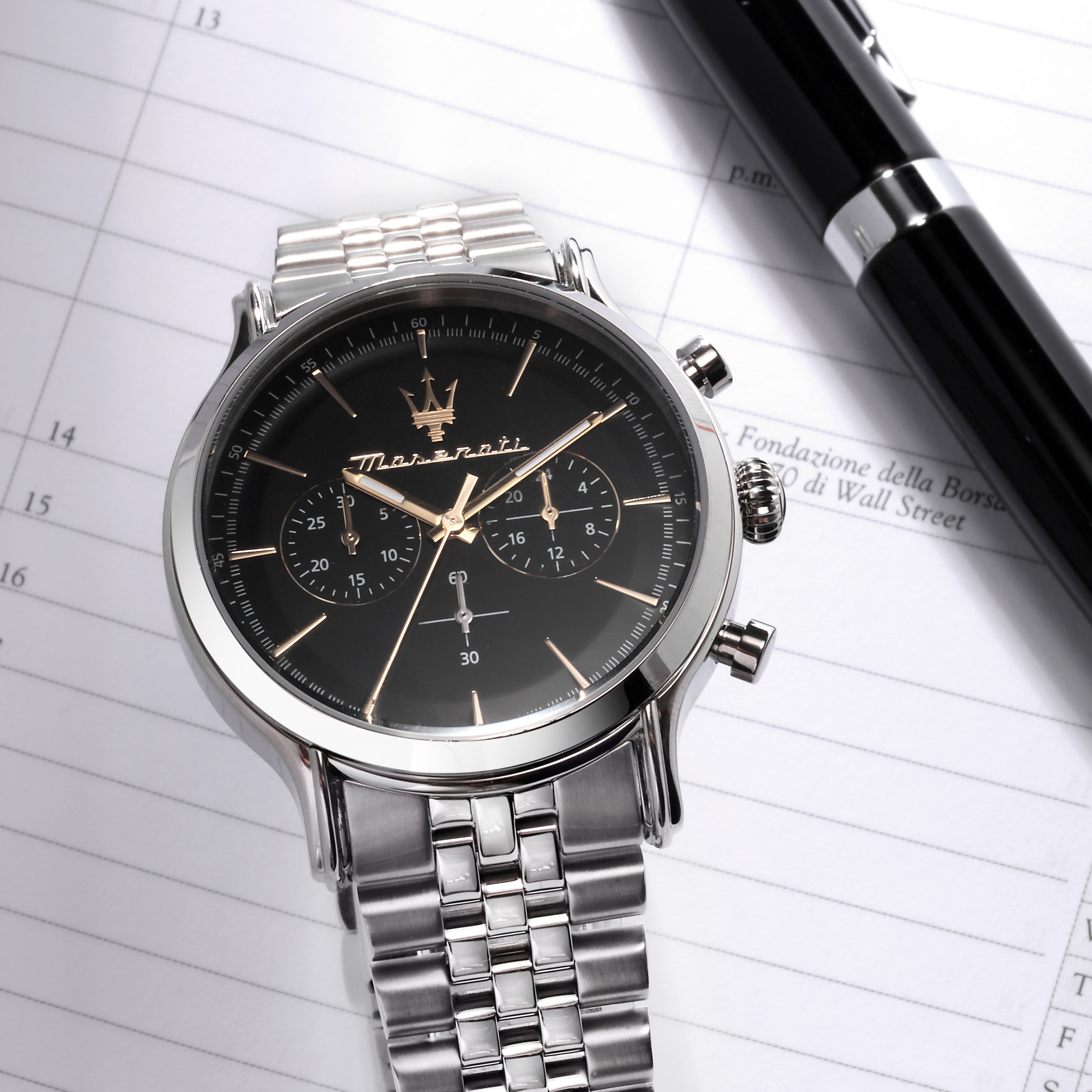 Herenhorloge Epoca Chronograph Black - R8873618017 Herenhorloge Epoca Chronograph Black - R8873618017