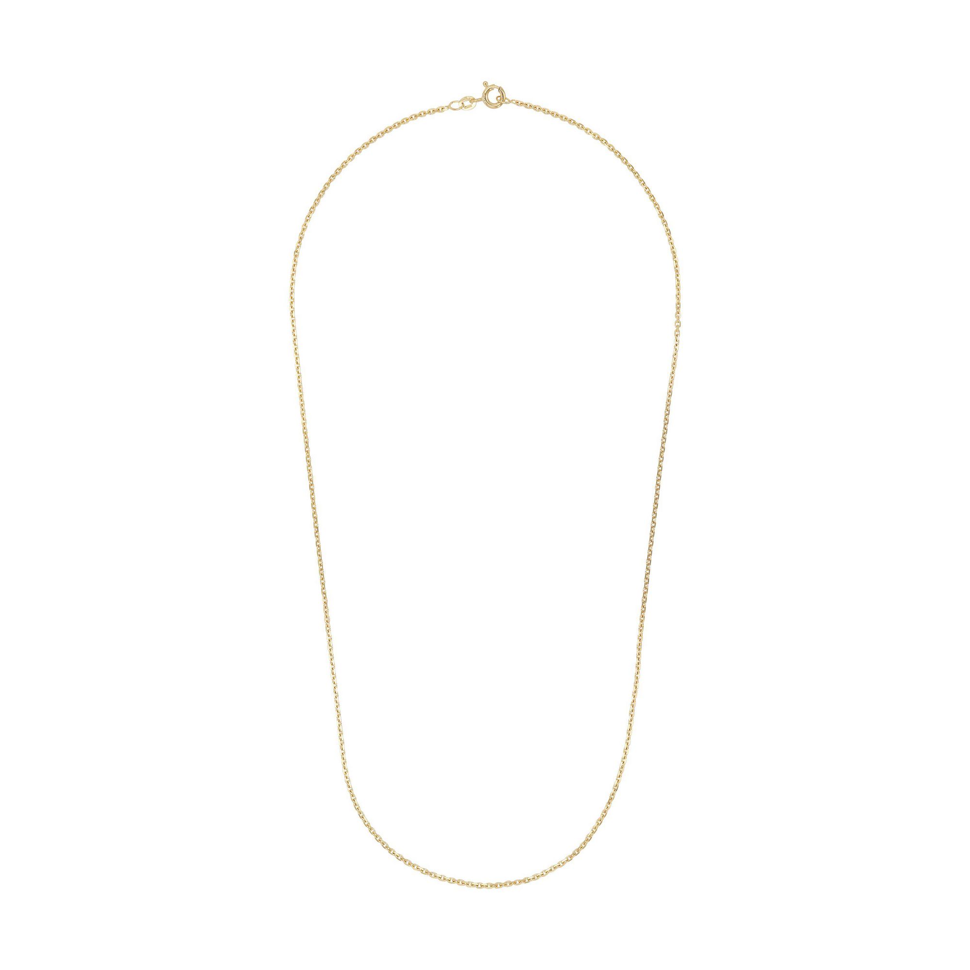 Geelgouden collier met Figaro schakel N484-2100314