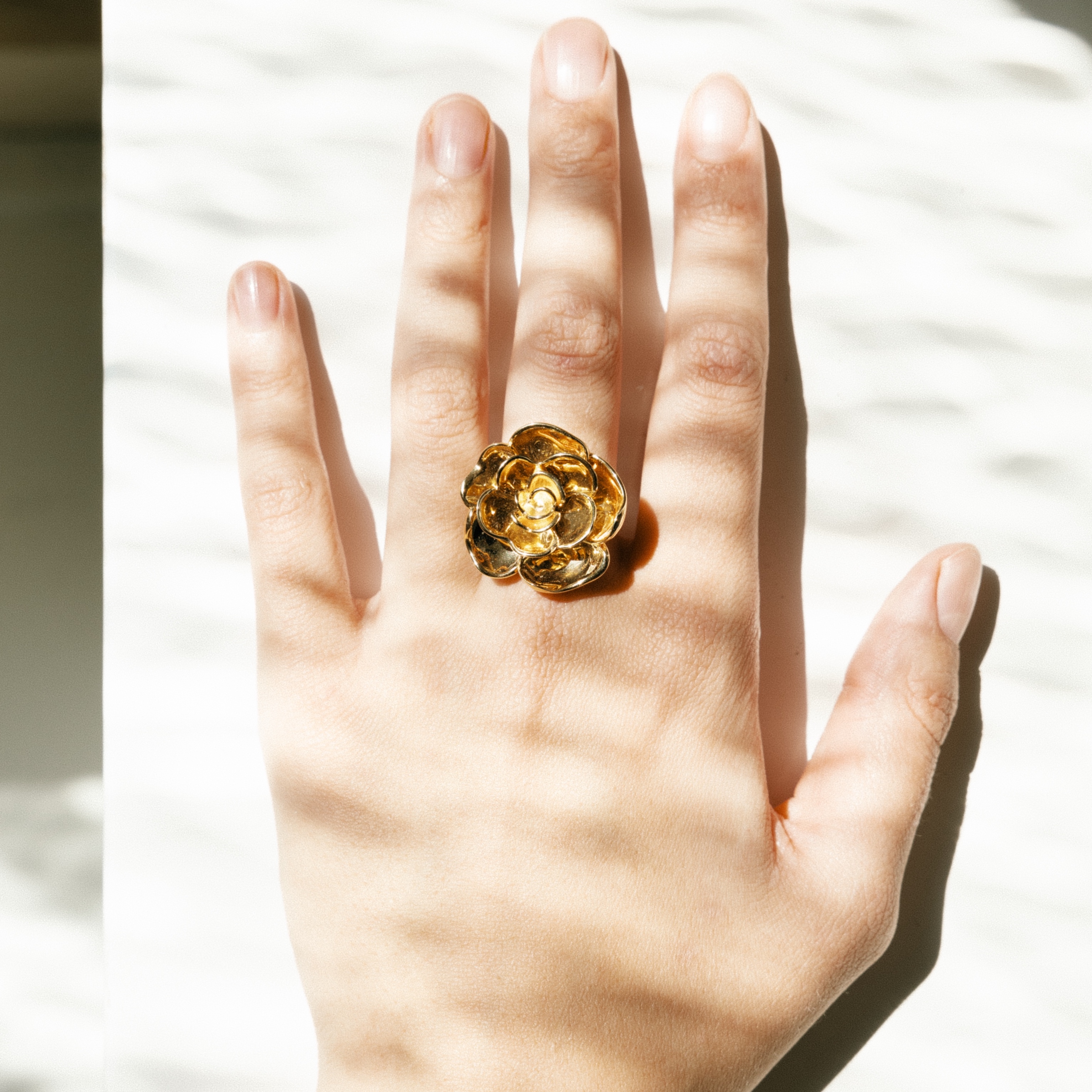Ring met Roos - 124136Y Ring met Roos - 124136Y