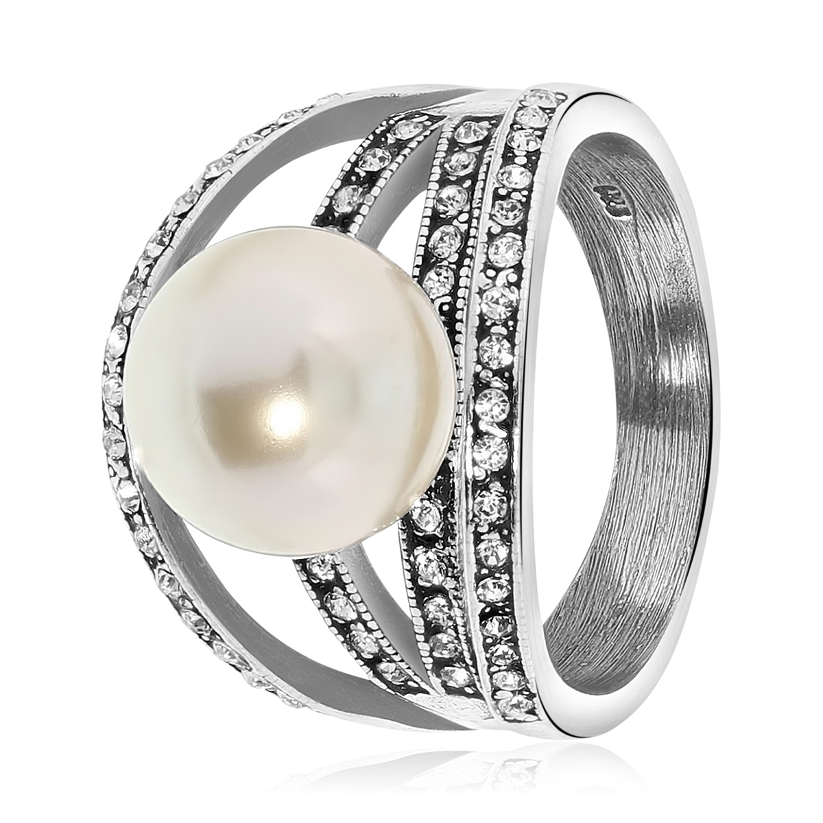 Sterling Zilveren ring 015596