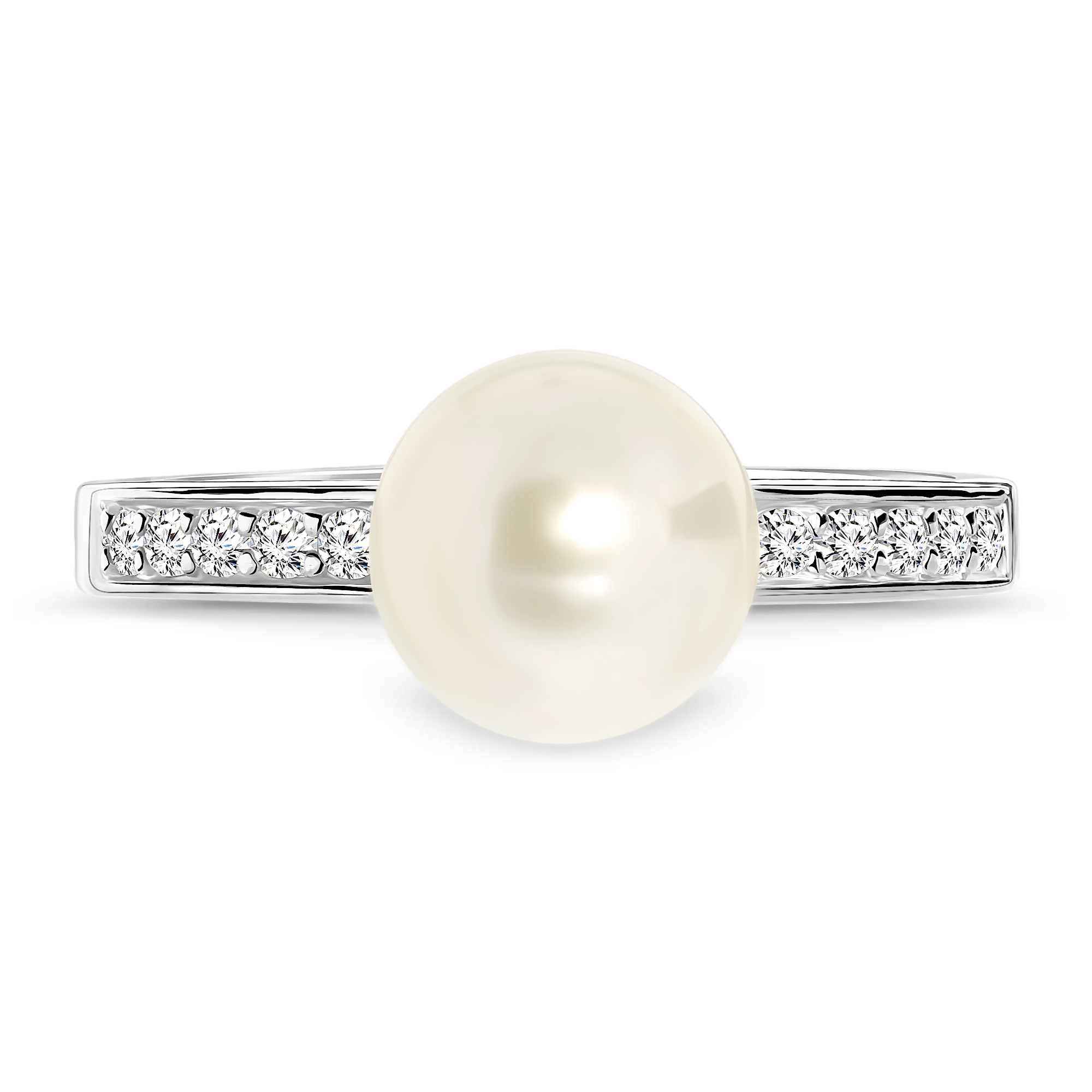 Sterling Zilveren ring met parel SPR19116S