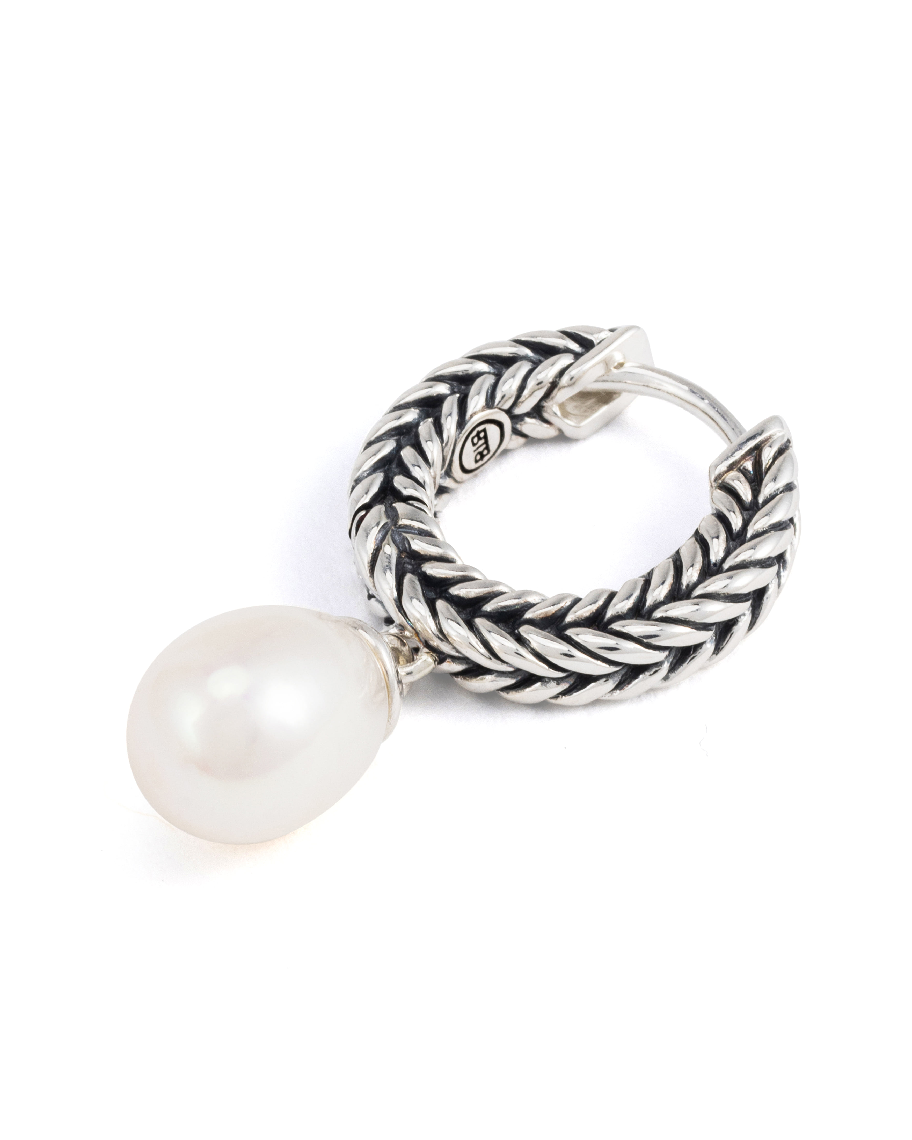 Oorringen Barbara Pearl Sterling Zilver - 409
