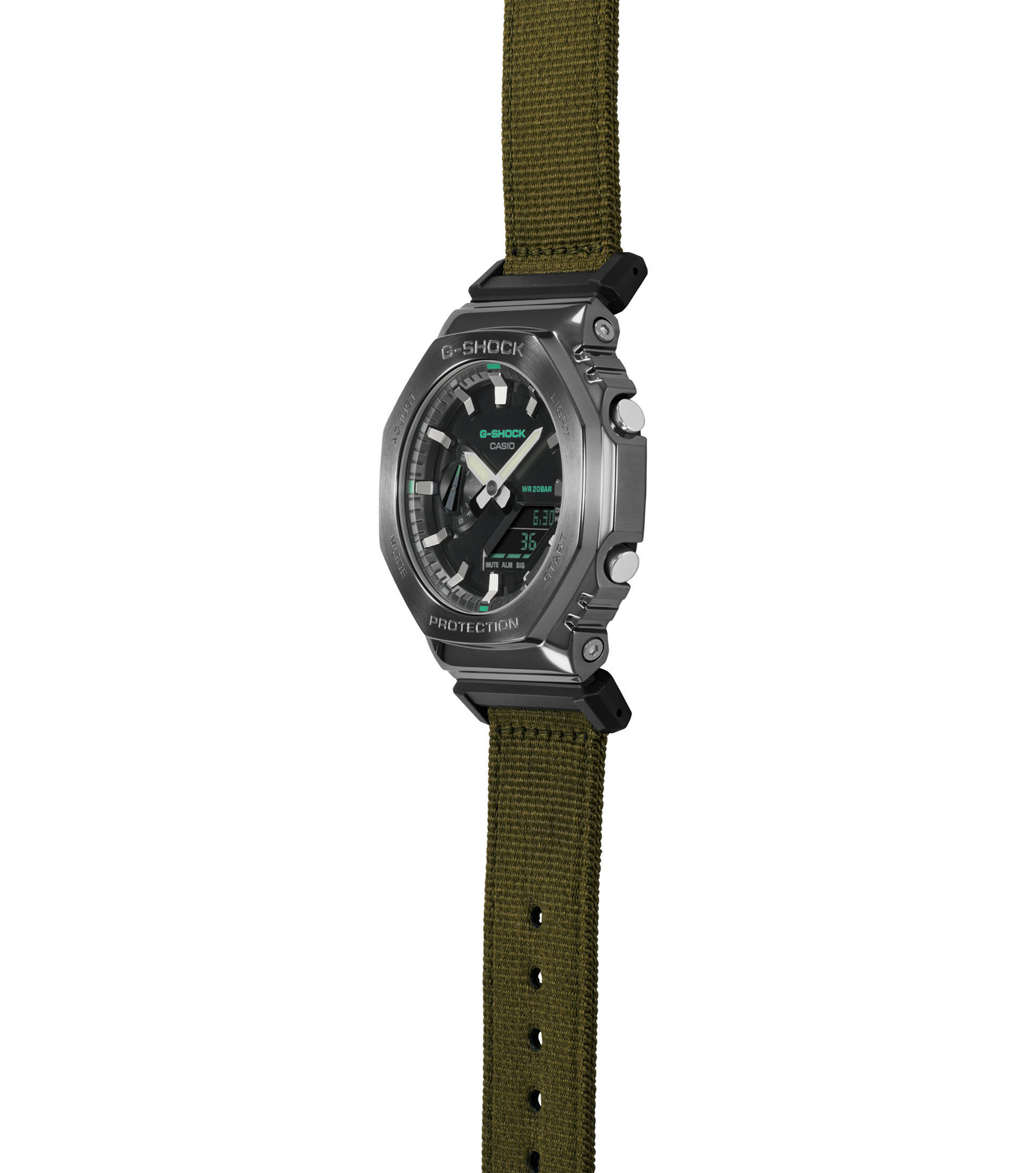 Herenhorloge Groen GM-2100CB-3AER
