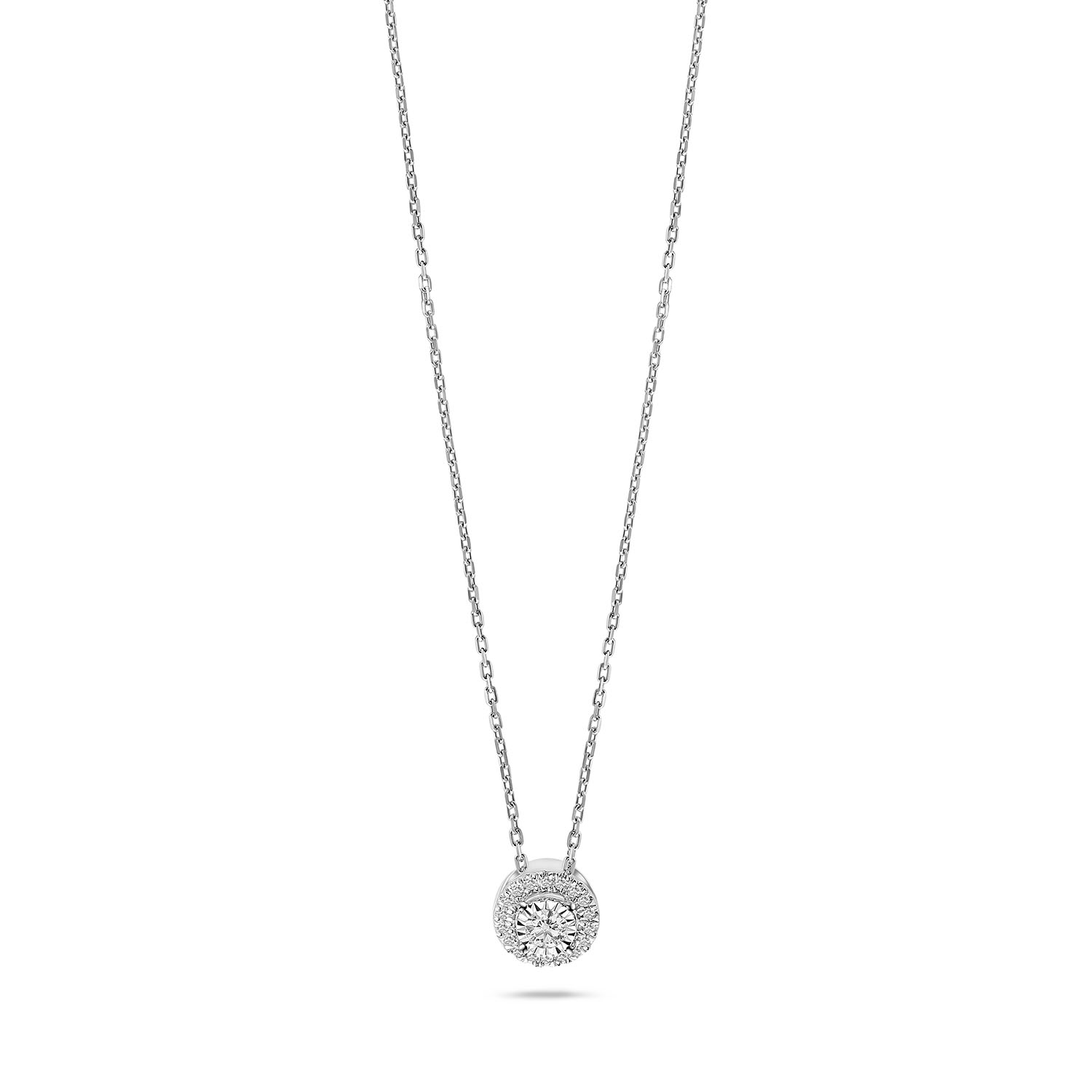 Witgouden ketting met lab grown diamatnen N159-3269907000351-LG-W