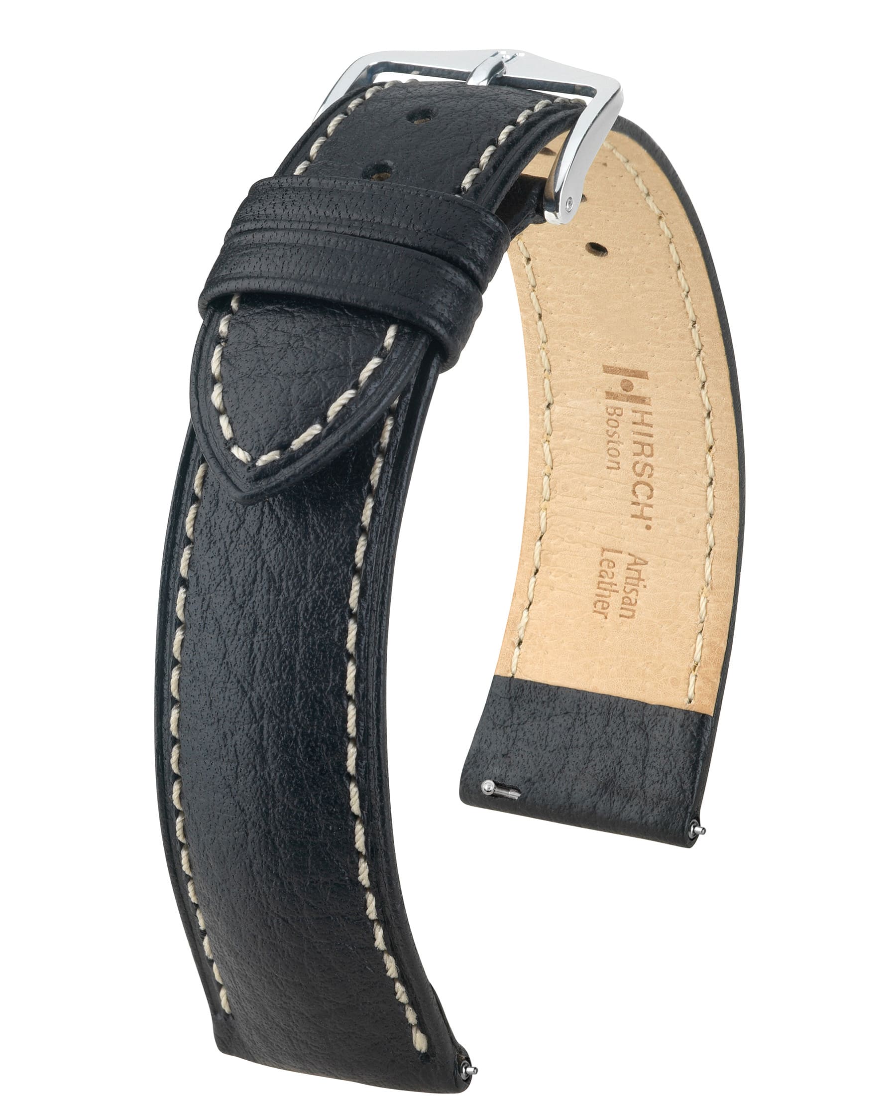 Horlogeband Boston L van leer 18 mm 01302050-2