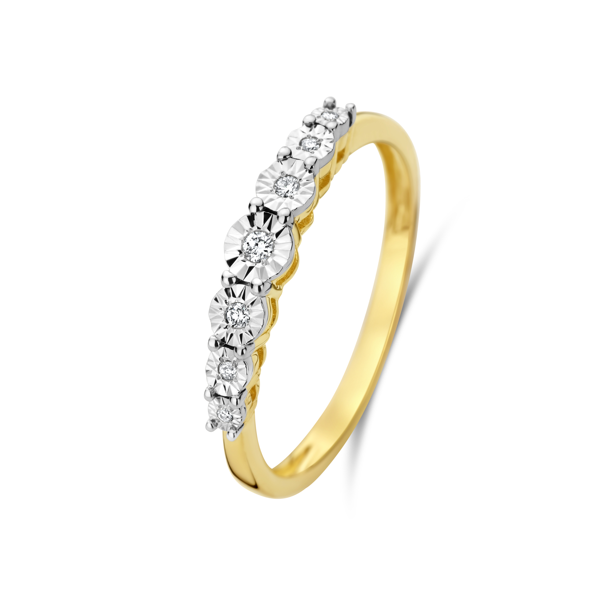 Geelgouden ring met diamant RG010014ADI