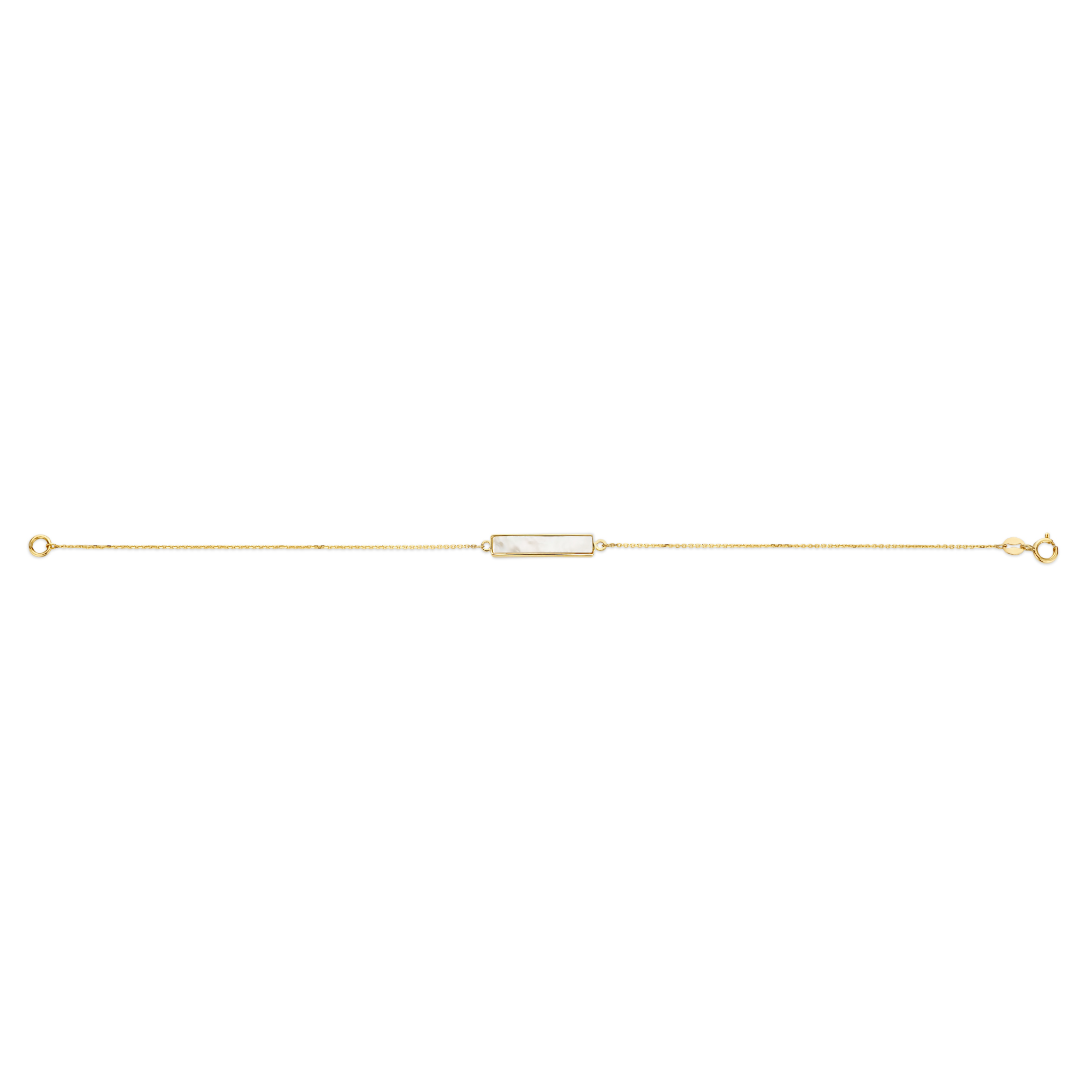 Geelgouden armband 1B0274