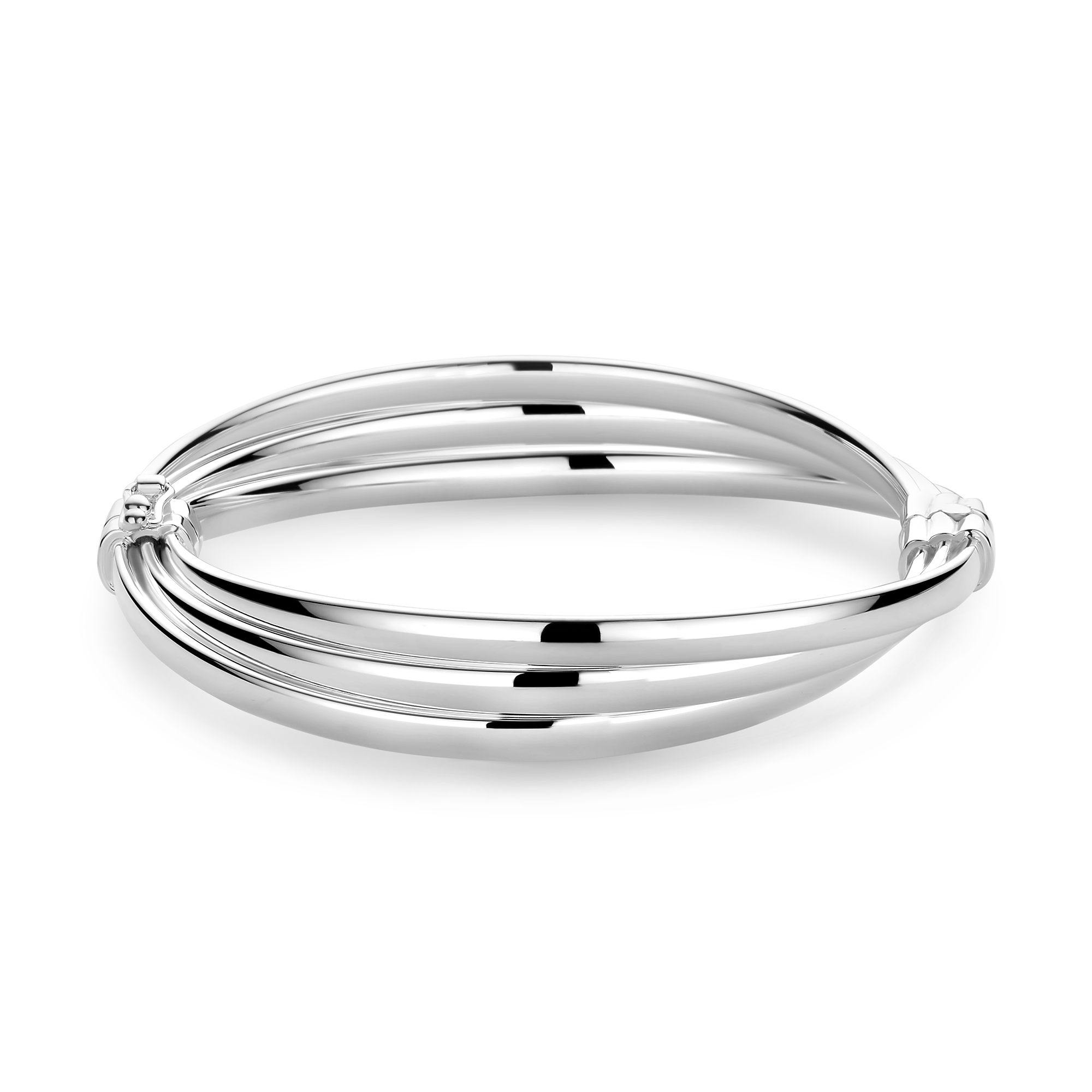 Bangle Twist van sterling zilver - 60-1694-0010