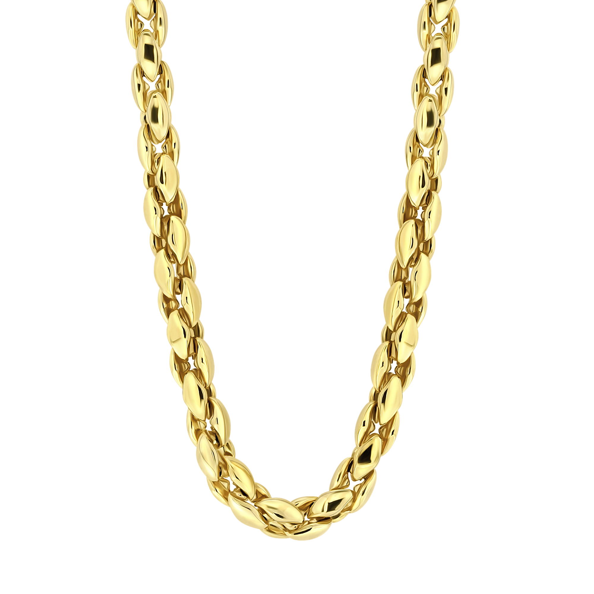 Gold plated collier 09.4400
