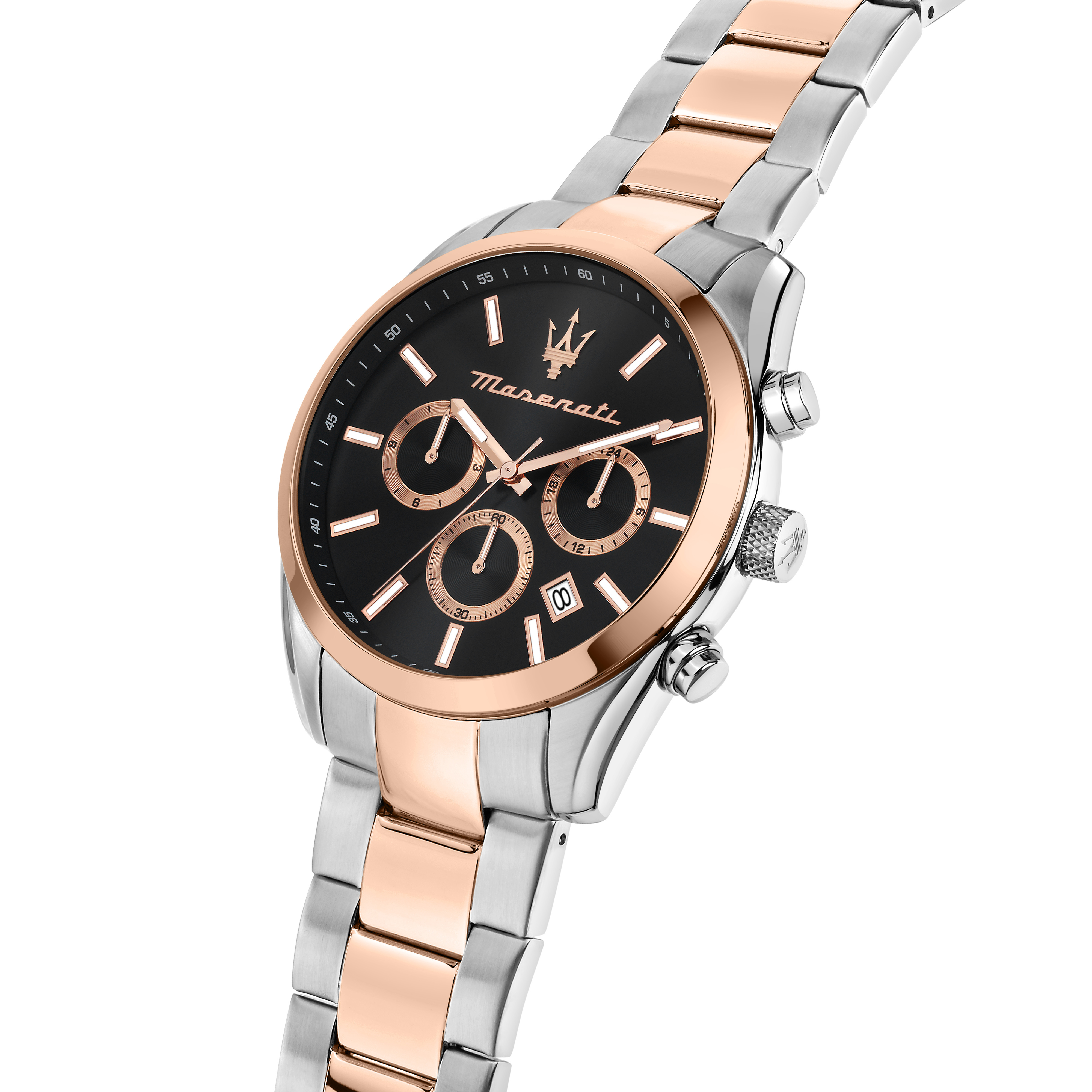 Herenhorloge Attrazione Chronograph Bicolor Black - R8853151002