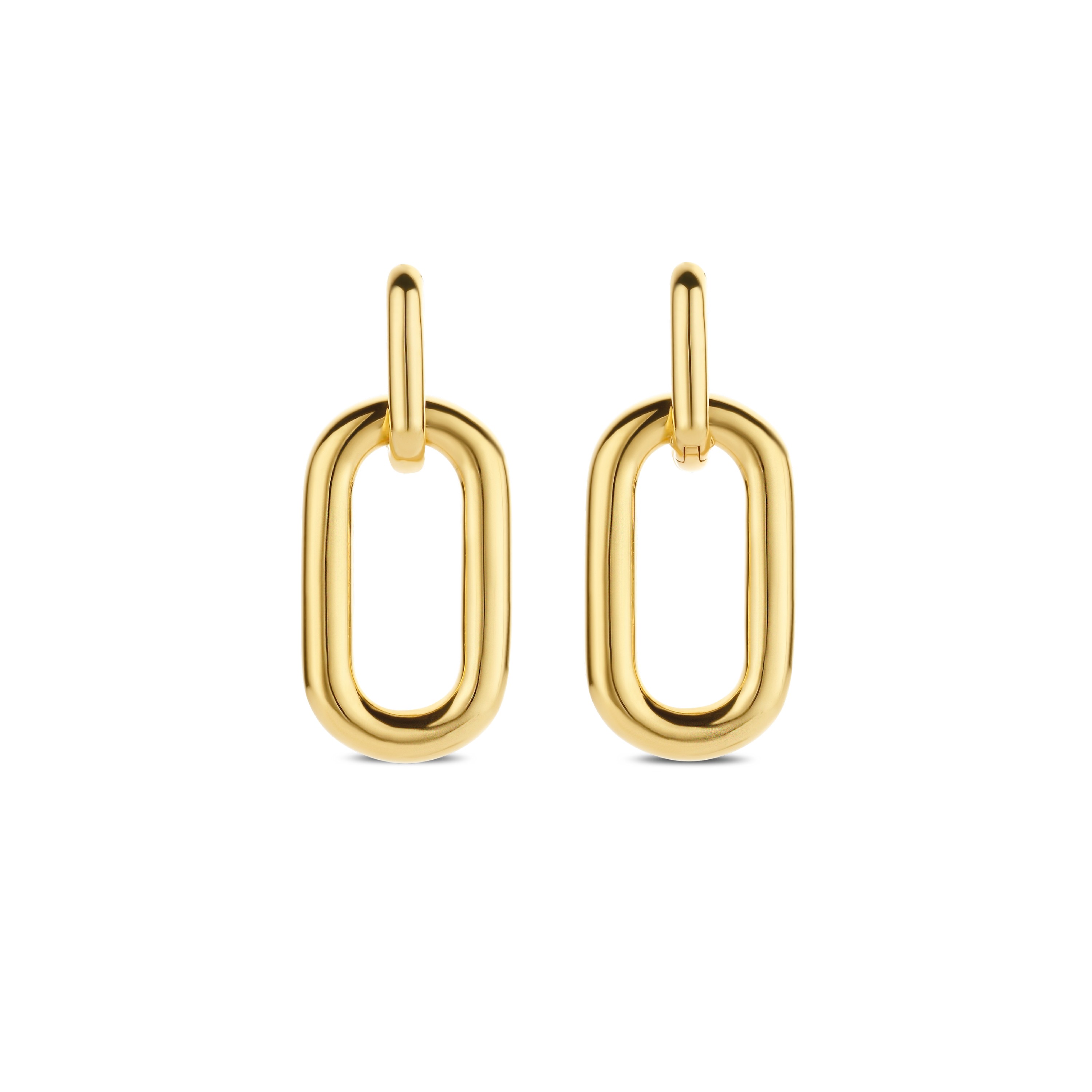 Oorhangers gold plated - 7846SY