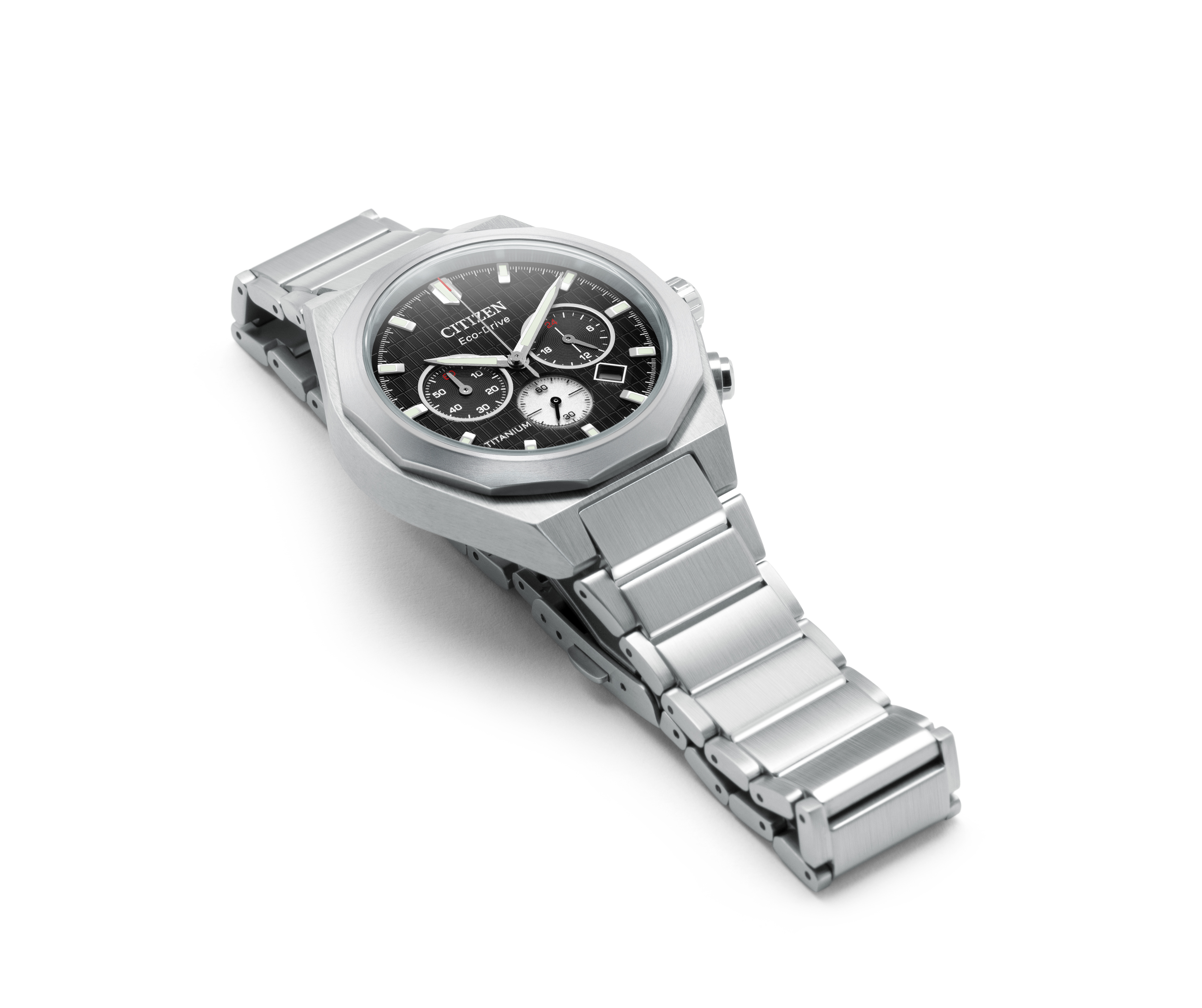 Herenhorloge Super Titanium Zenshin Senkei Zwart - CA4690-51E