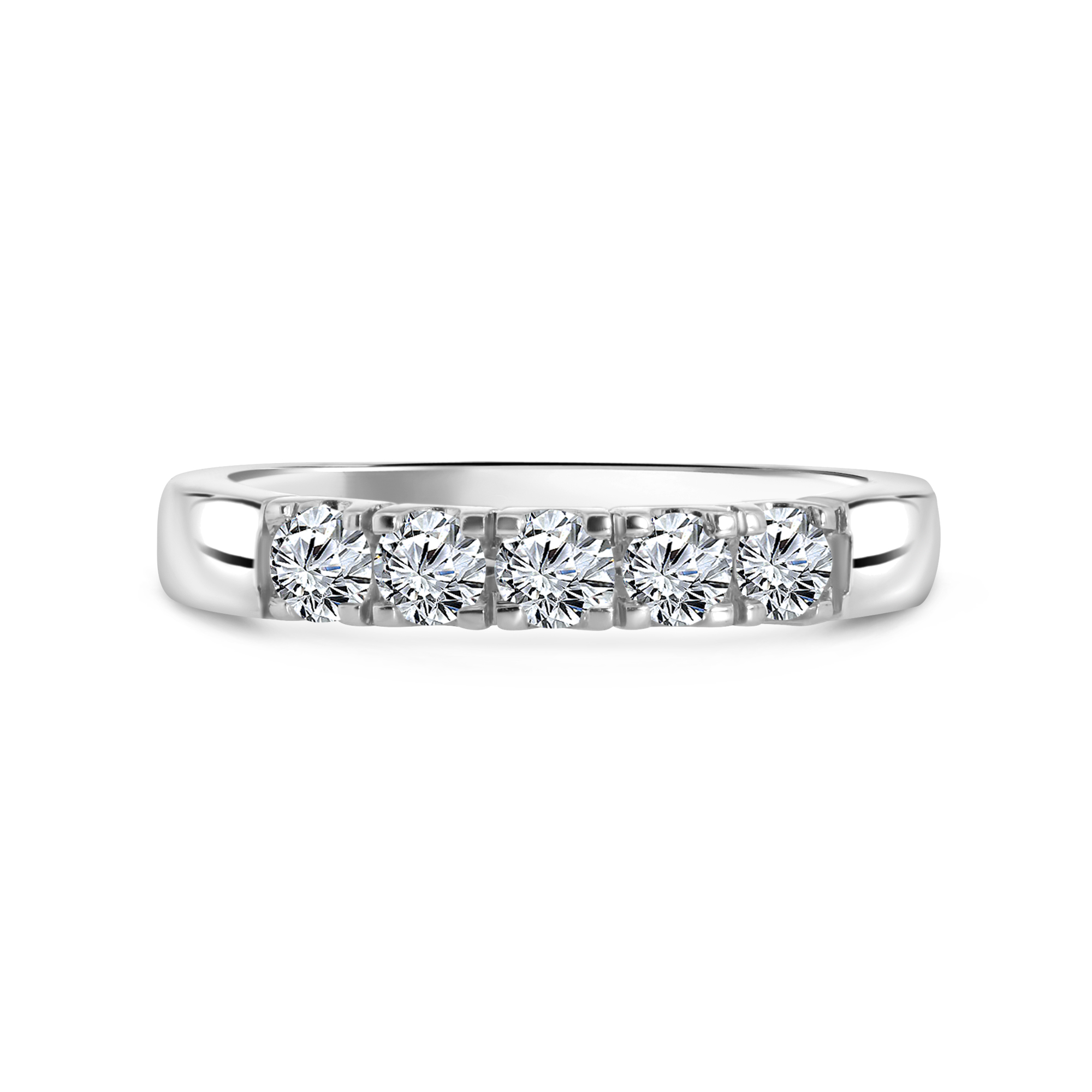 Witgouden ring met diamanten R138-RG75173-W
