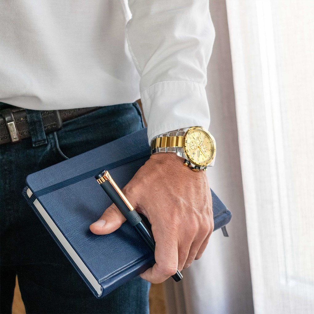 Herenhorloge Timeless Chrono Bicolor Gold - F20562-1