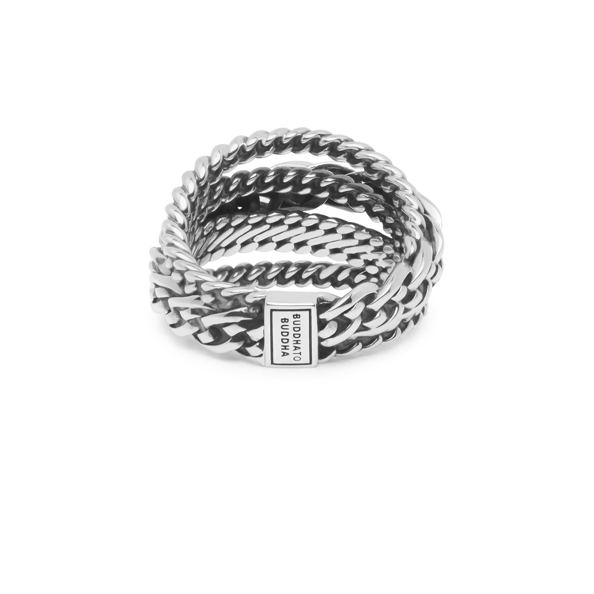 Ring Multi Chain Nathalie van sterling zilver 616