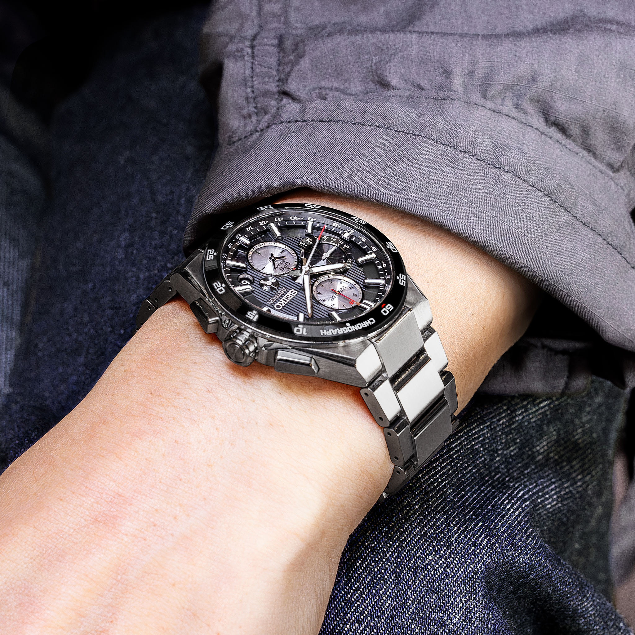 Herenhorloge Astron GPS Solar - SSH151J1