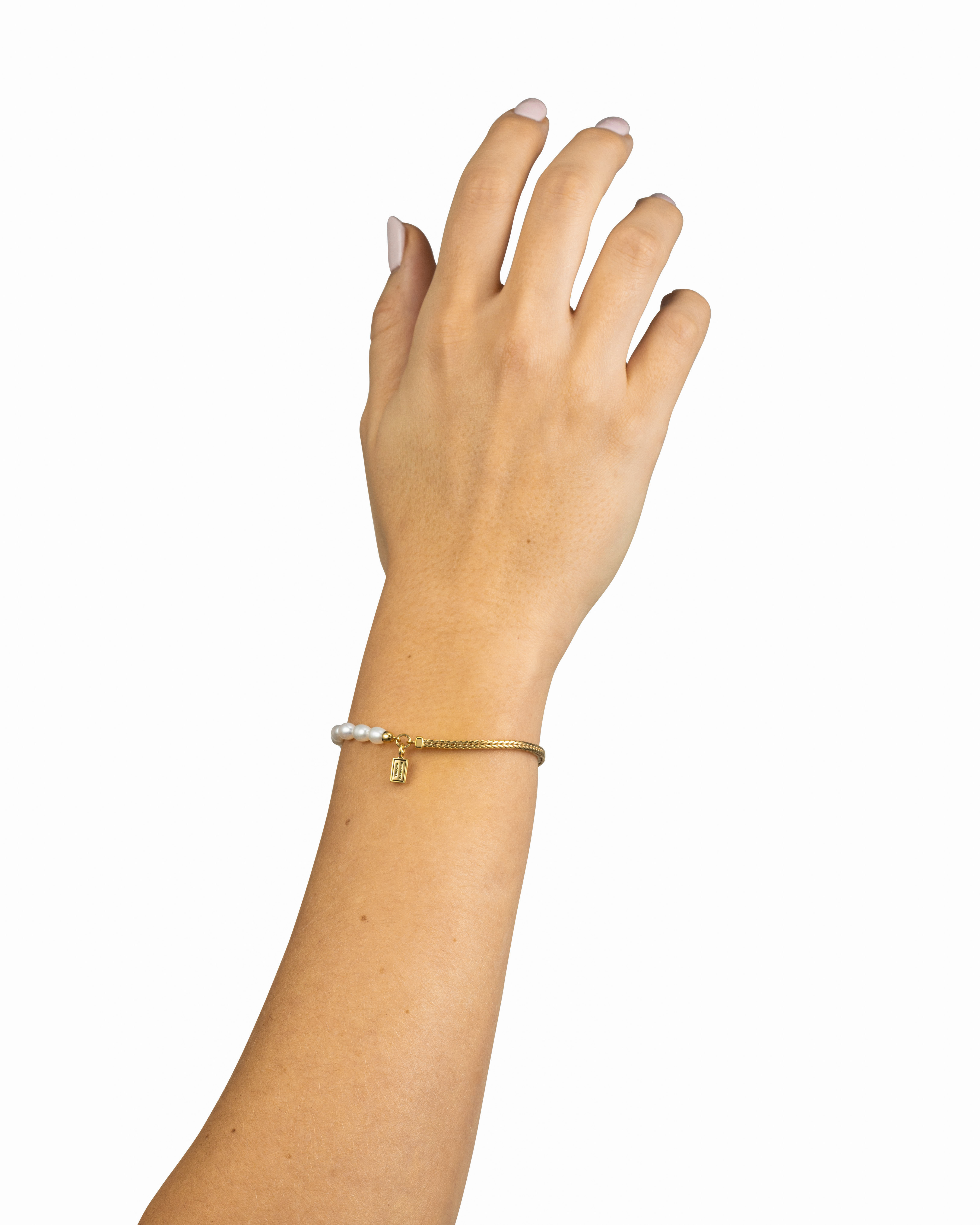 Armband Barbara Mini Pearl Gold Plated - 139GV