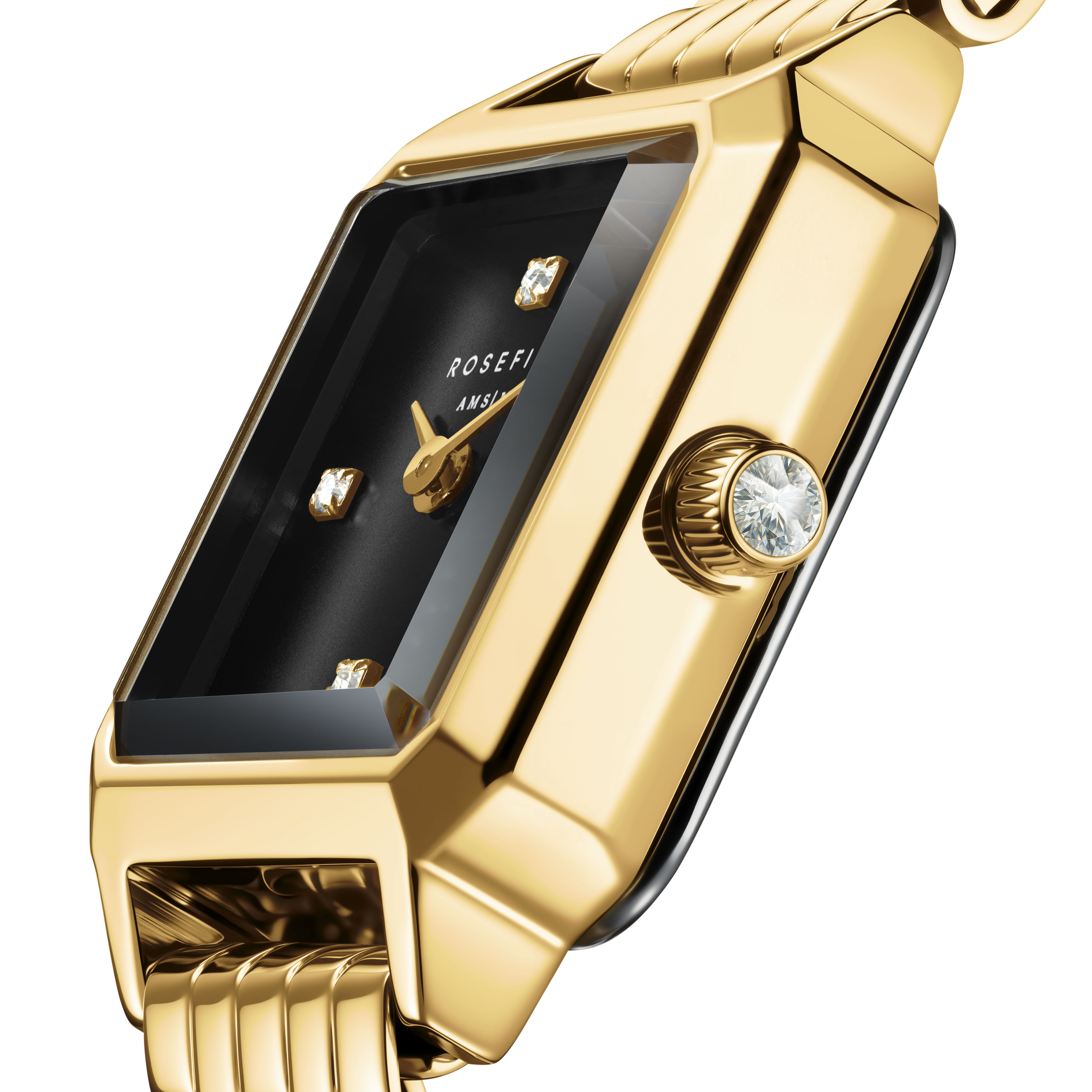 Dameshorloge Boxelle Gold 4 Crystals - BBGSG-B08