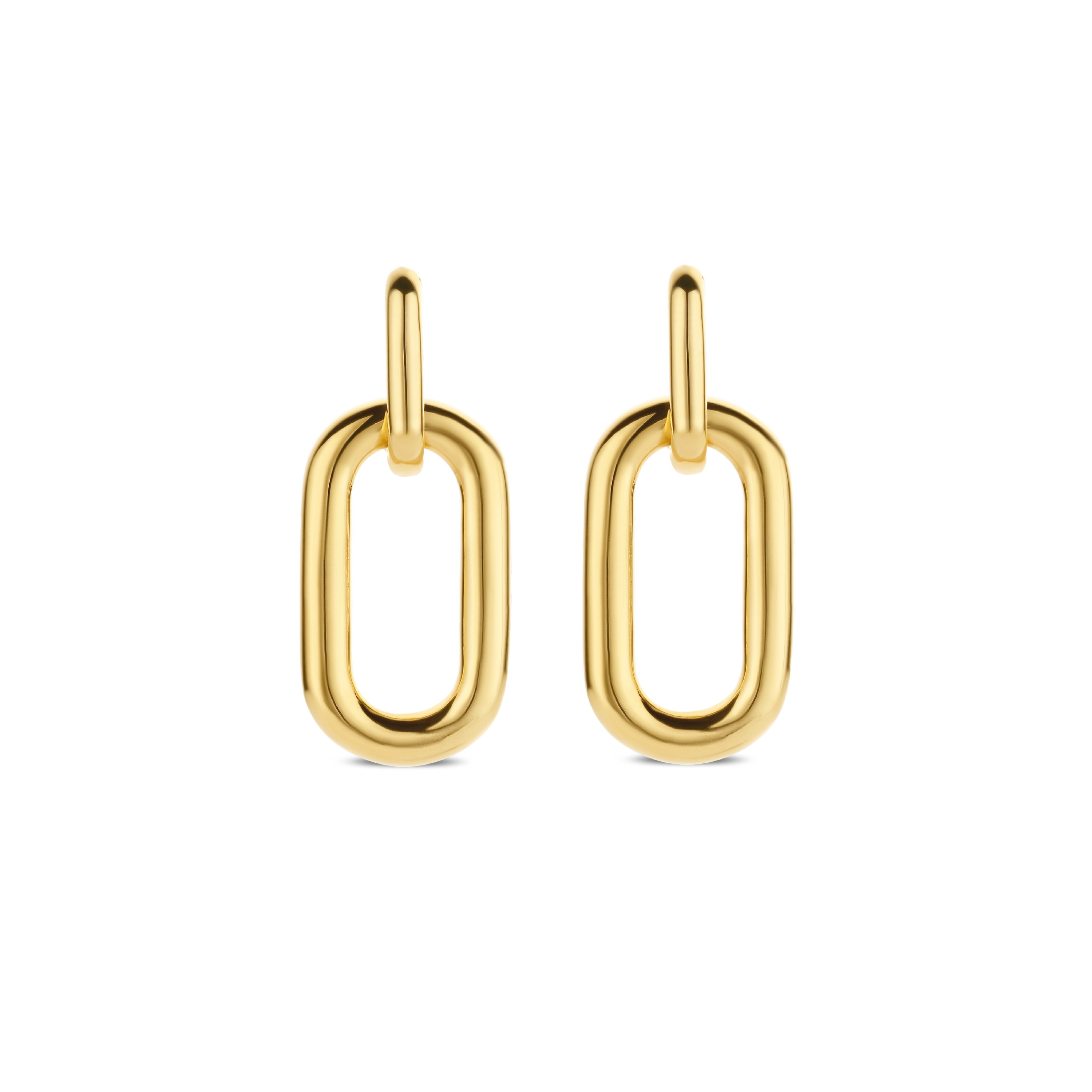 Oorhangers gold plated - 7846SY