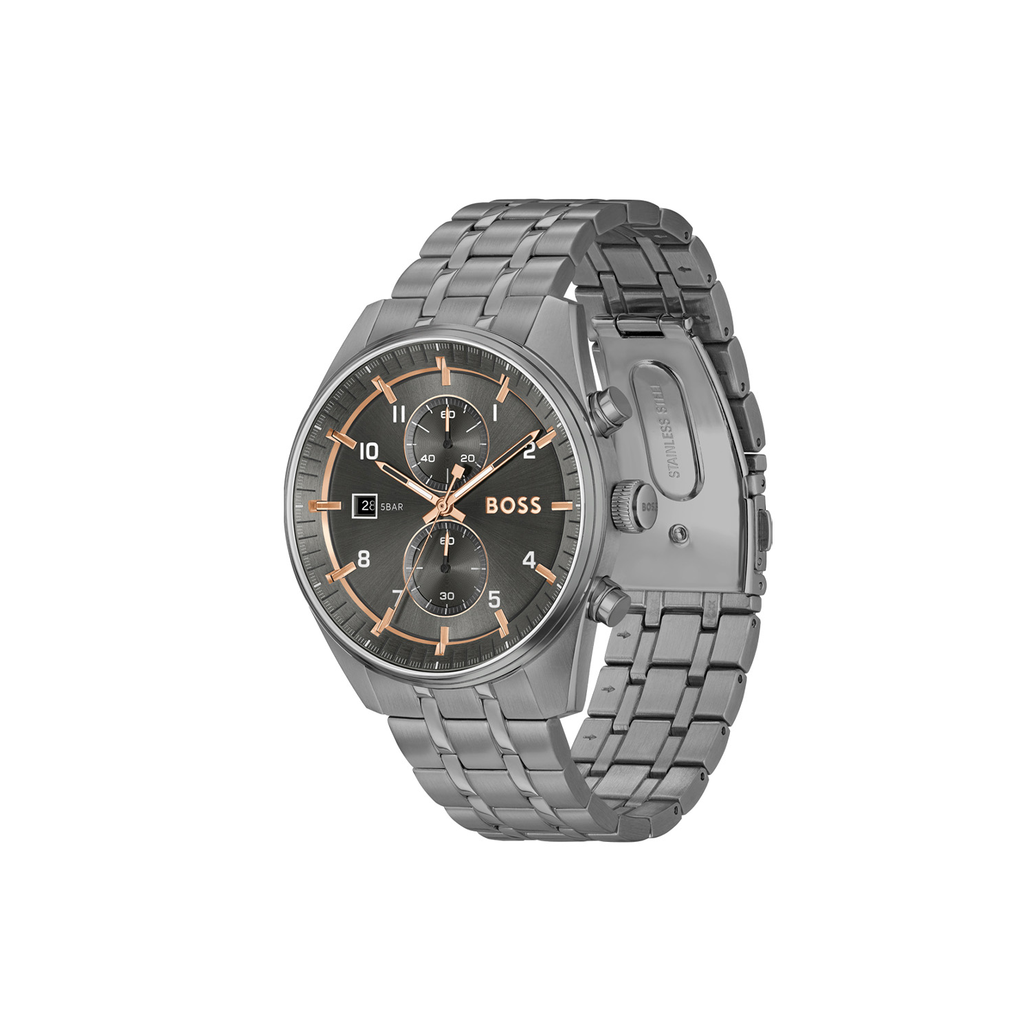 Herenhorloge Skytraveller Quartz met chronograaf 44 mm HB1514153