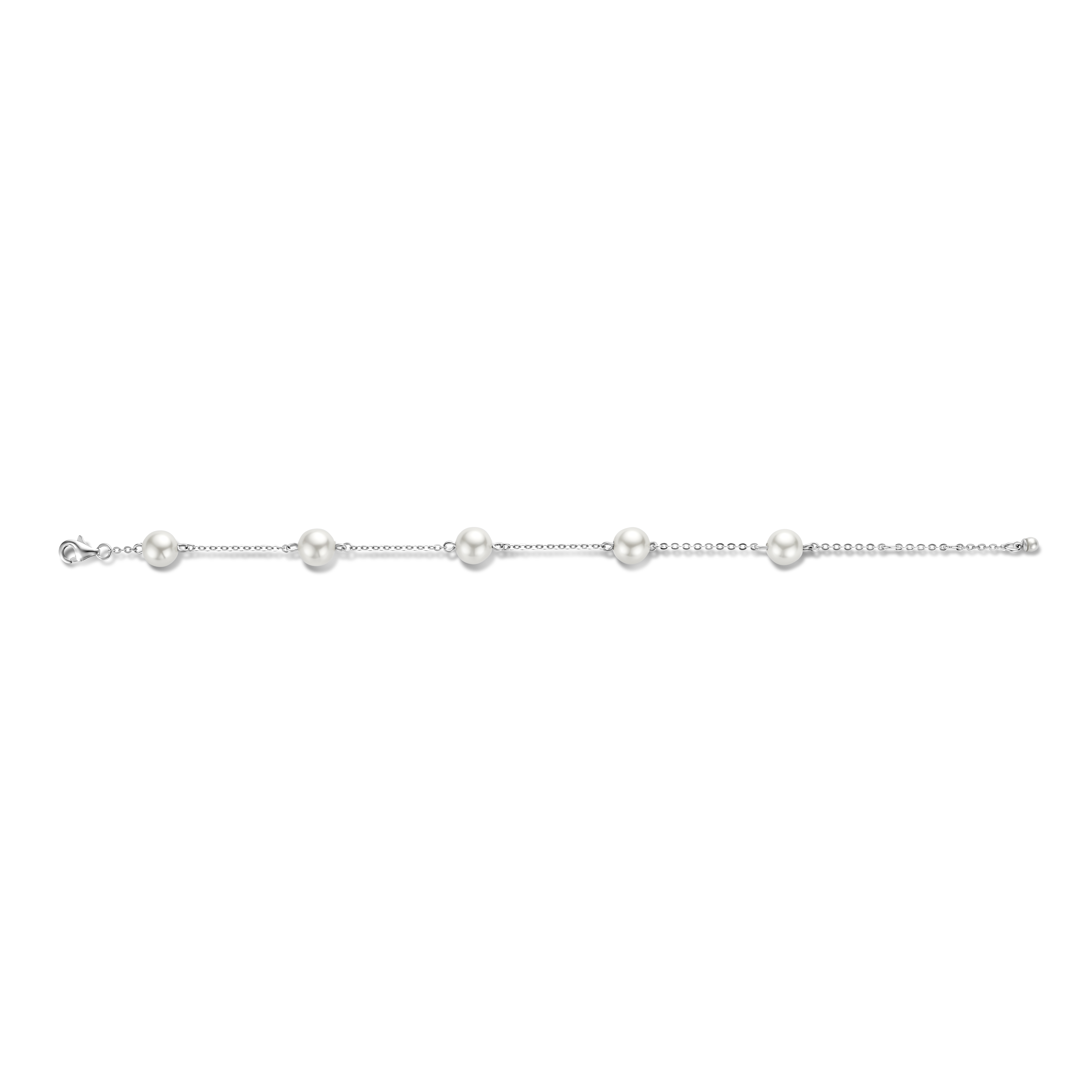 Parelarmband sterling zilver - SPB19150