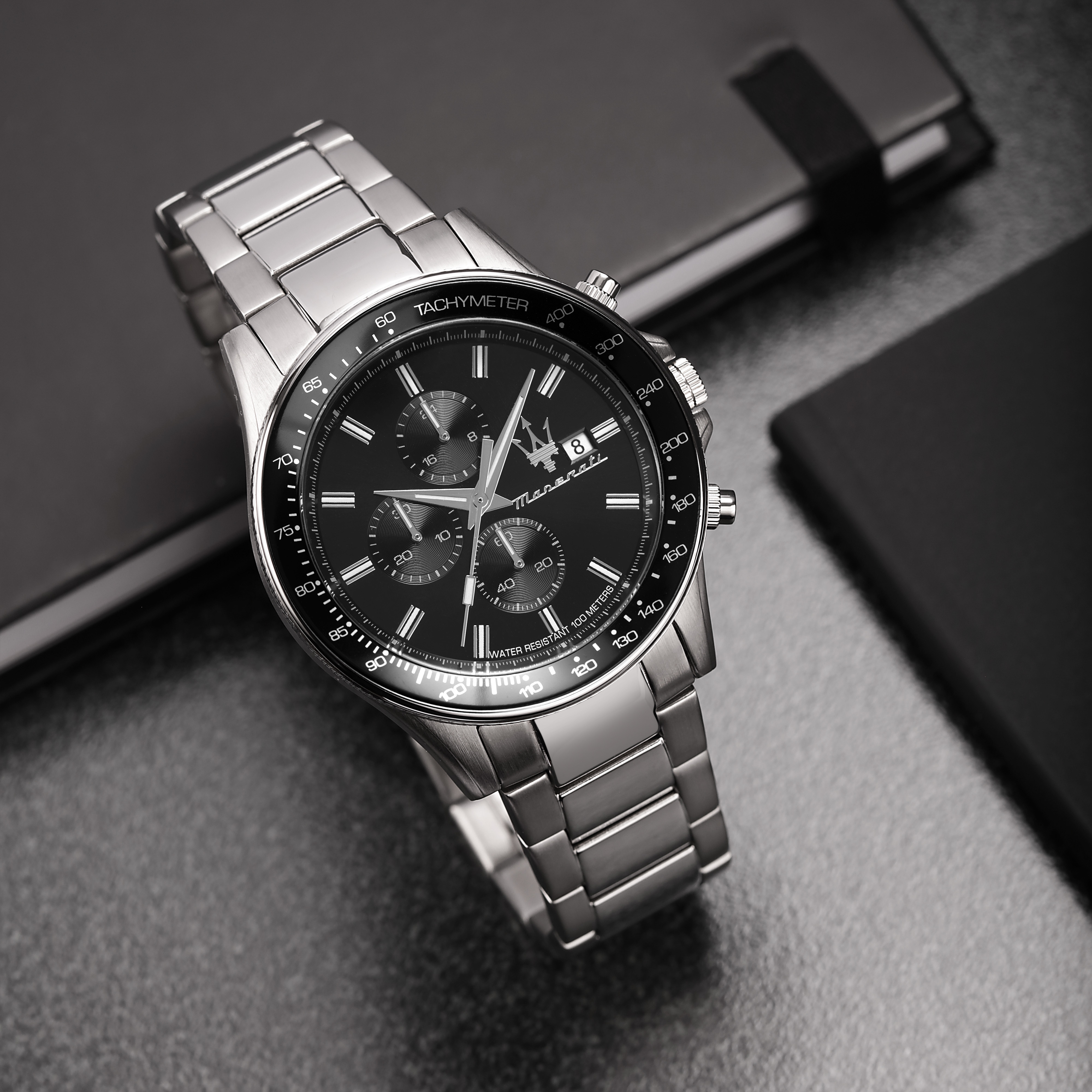 Herenhorloge Sfida Chronograph Black - R8873640015 Herenhorloge Sfida Chronograph Black - R8873640015
