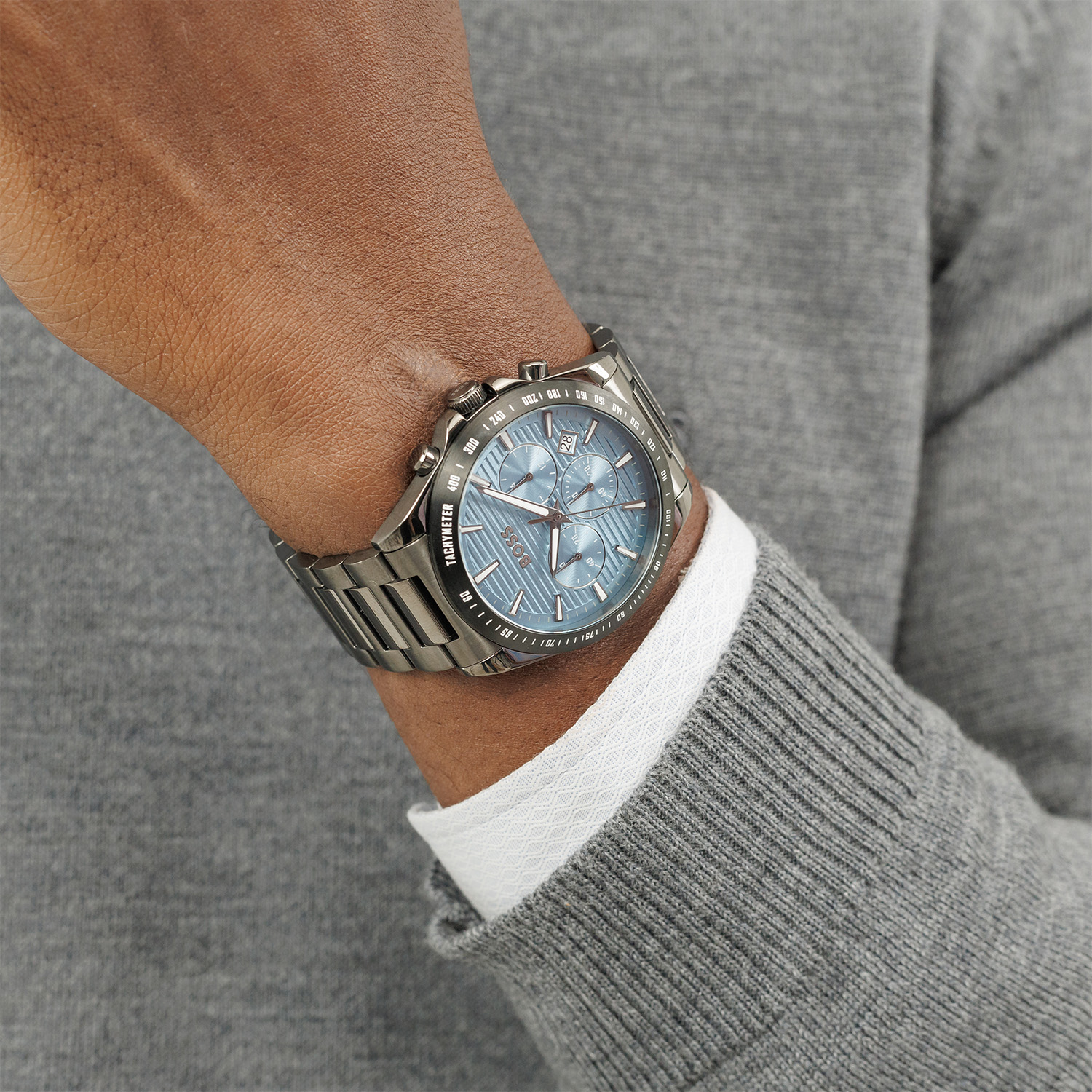 Herenhorloge Strike Chrono Grijs - HB1514242