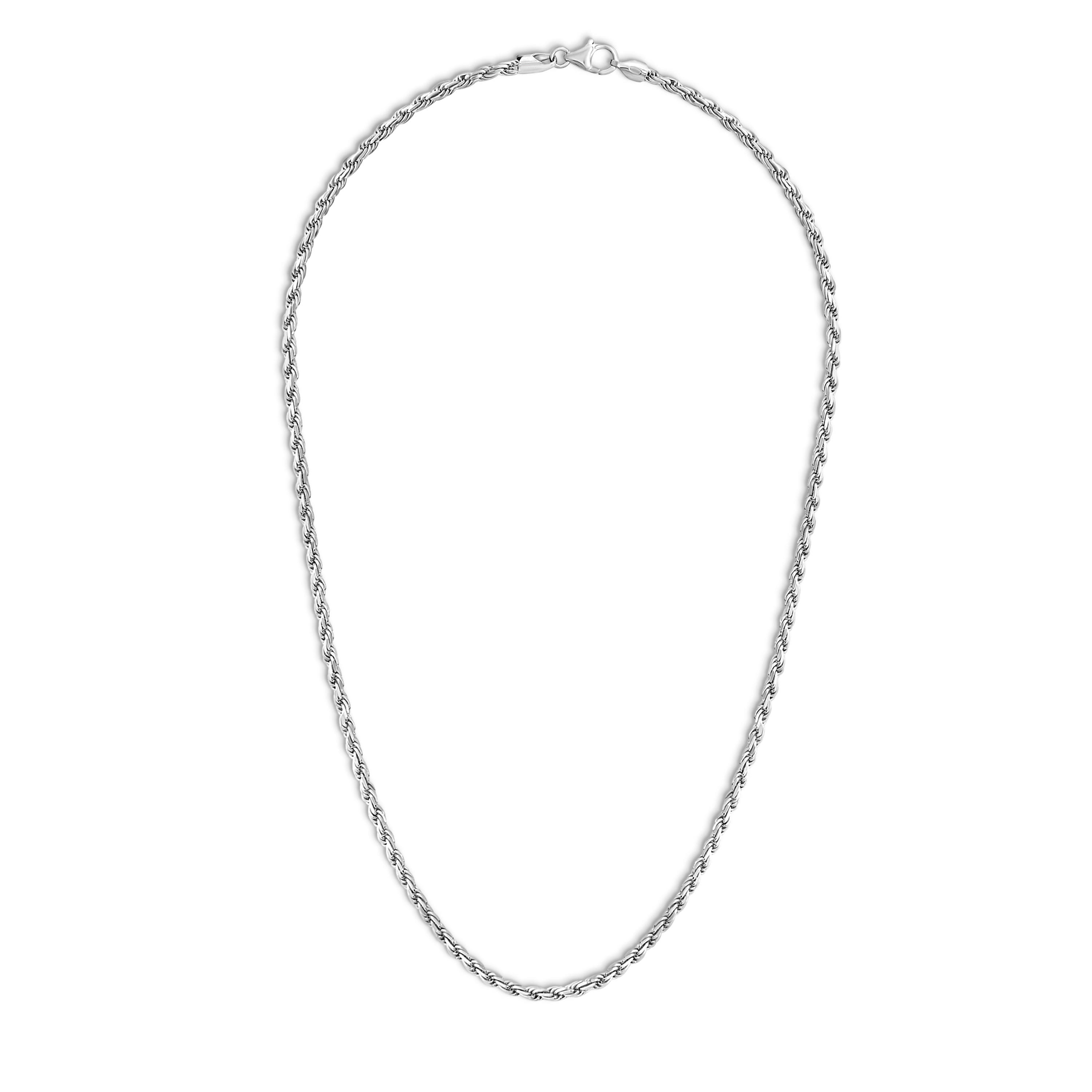 Sterling zilveren koord collier FS089-012