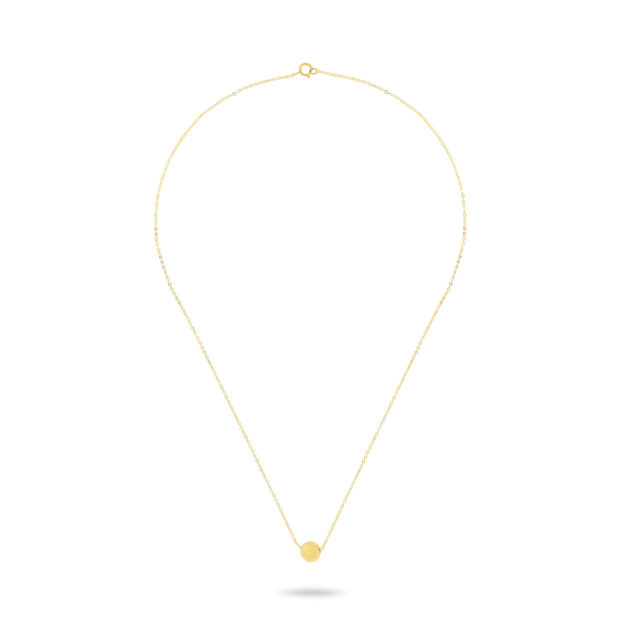 Geelgoud collier FG986-332