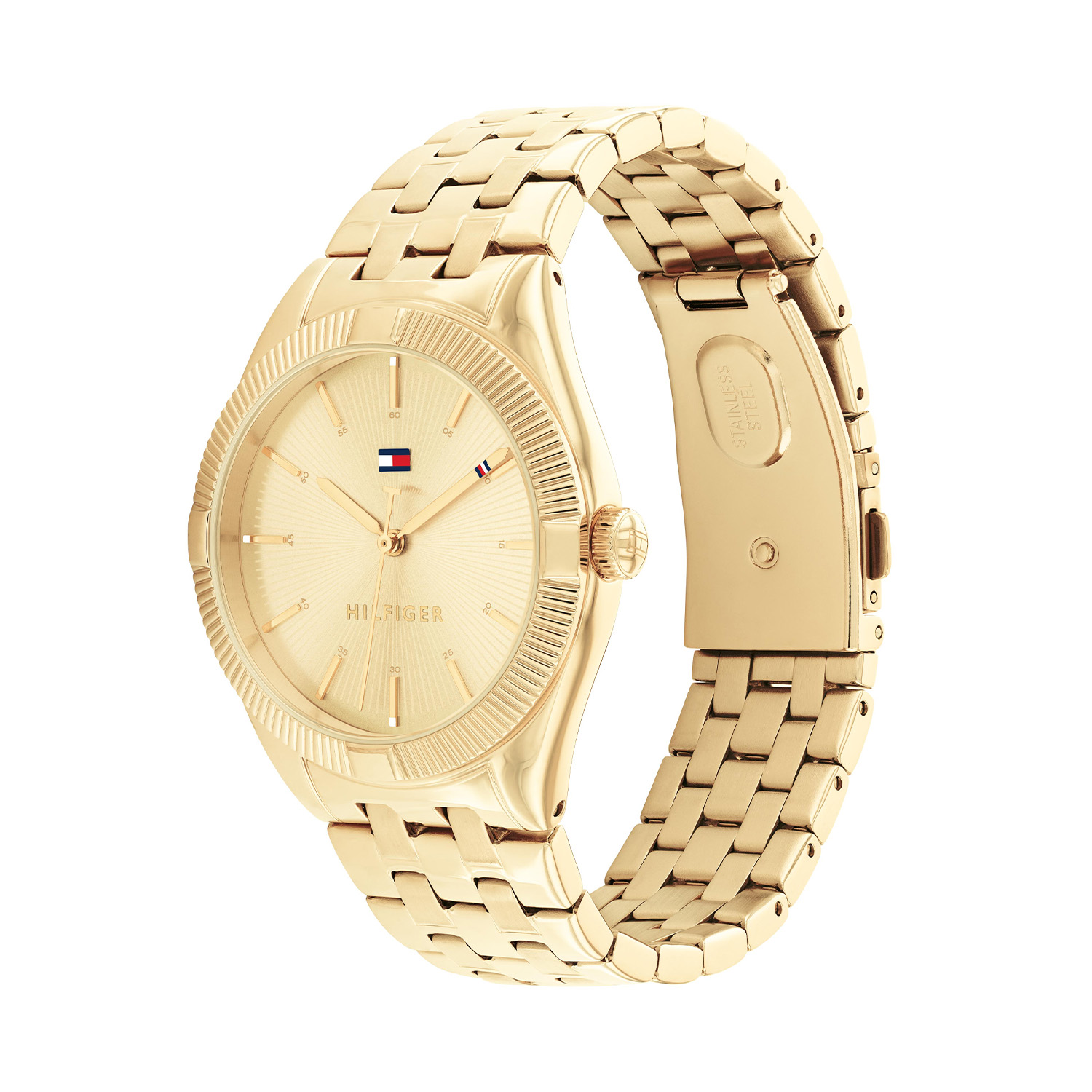 Horloge Dames Staal Goudkleurig Schakelband 34mm TH1782550