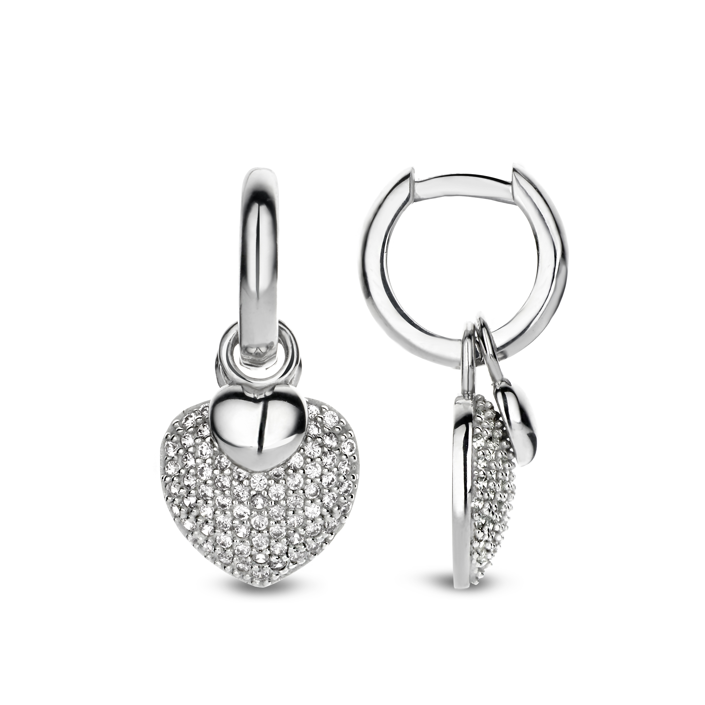 Oorhangers met hart TCE19135