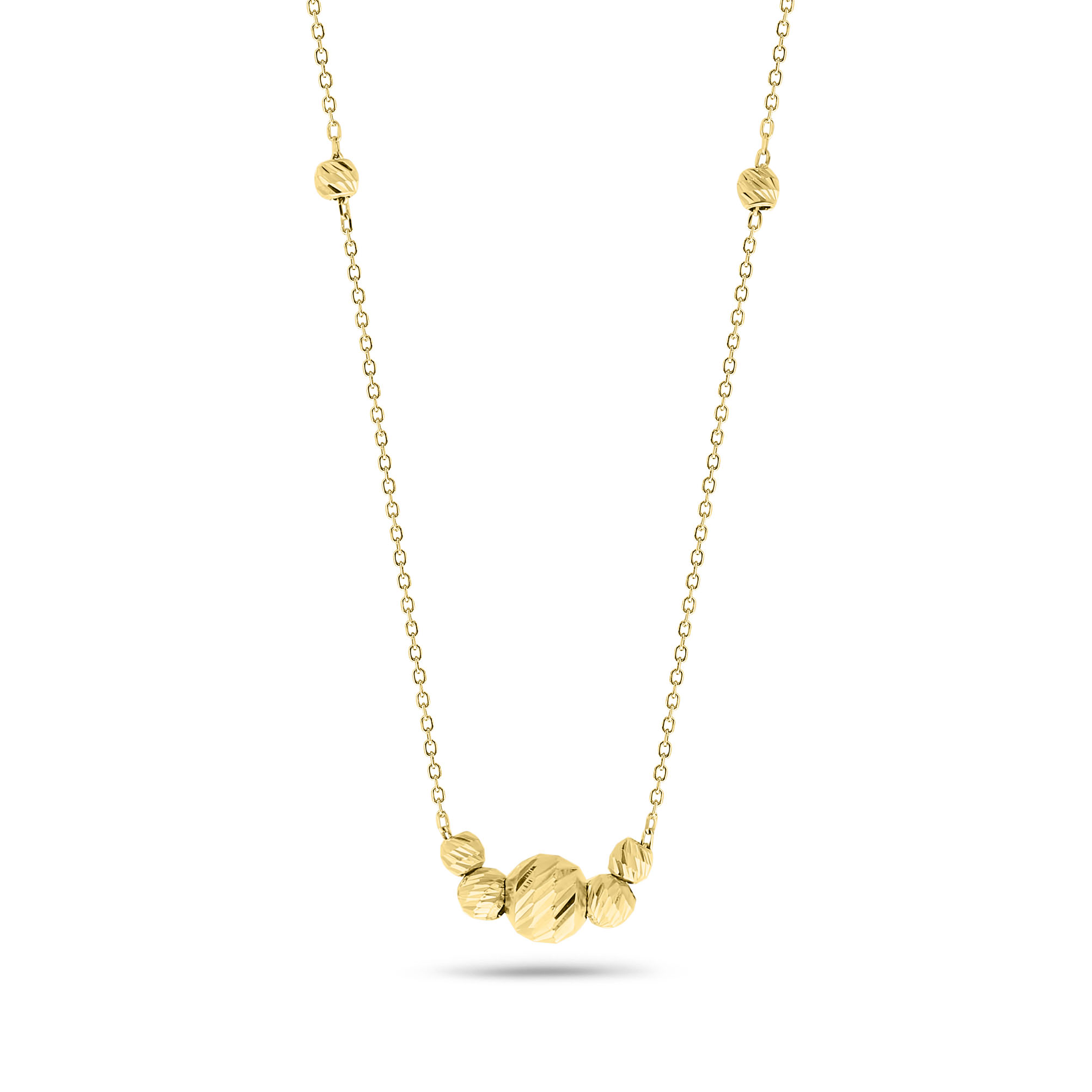 Geelgouden ketting N515-18U28-BCN0020-Y