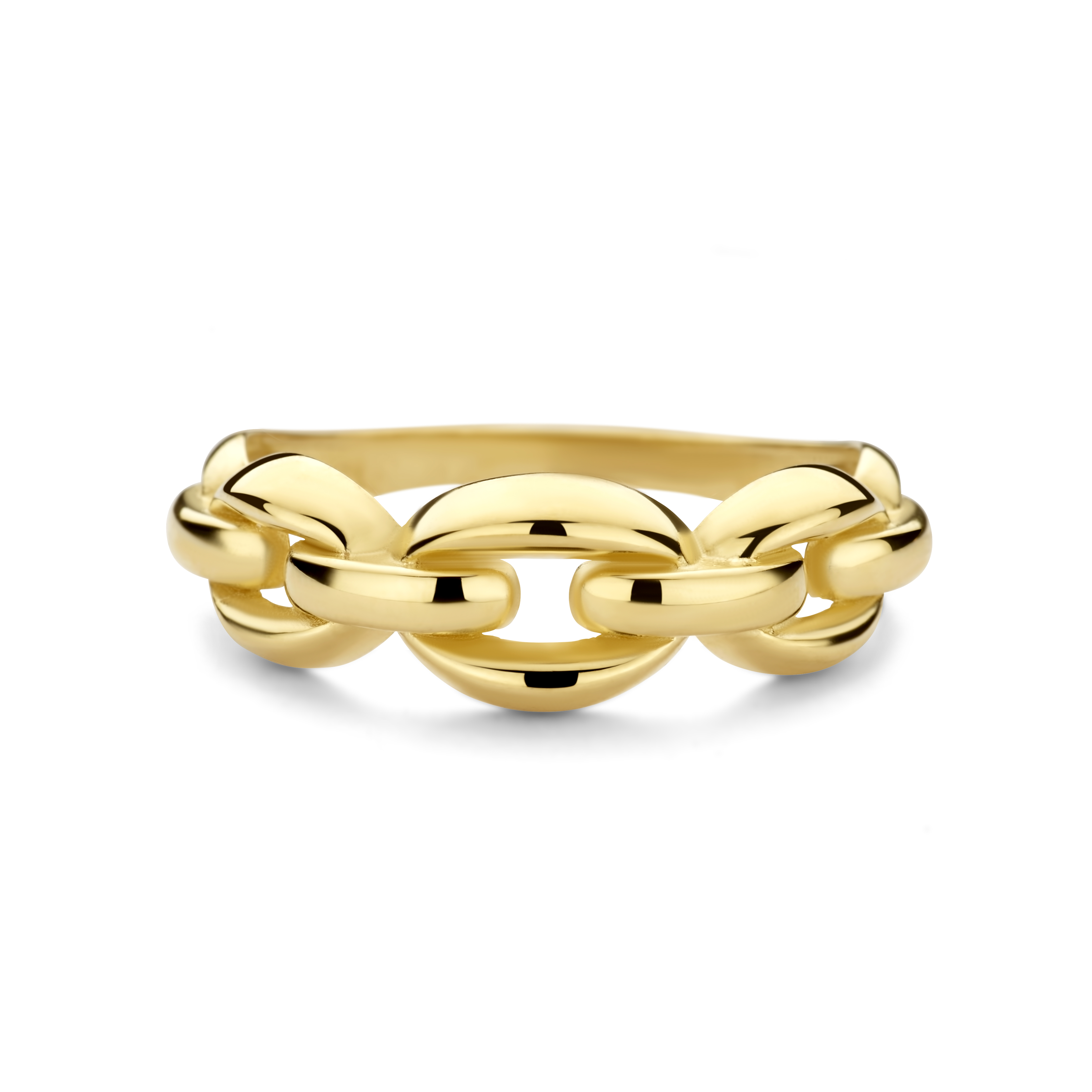 Geelgouden schakelring XAR506729-Y