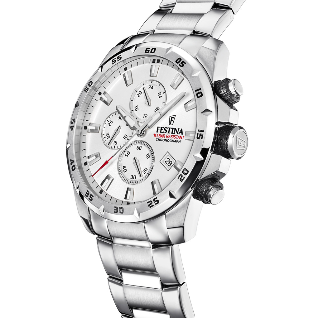 Herenhorloge Chrono Sport Silver - F20463-1