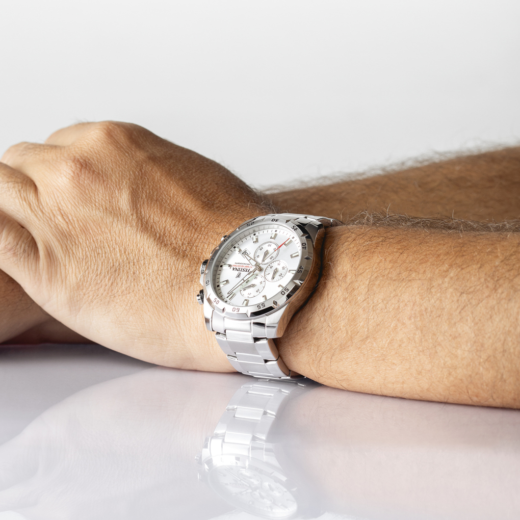 Herenhorloge Chrono Sport Silver - F20463-1