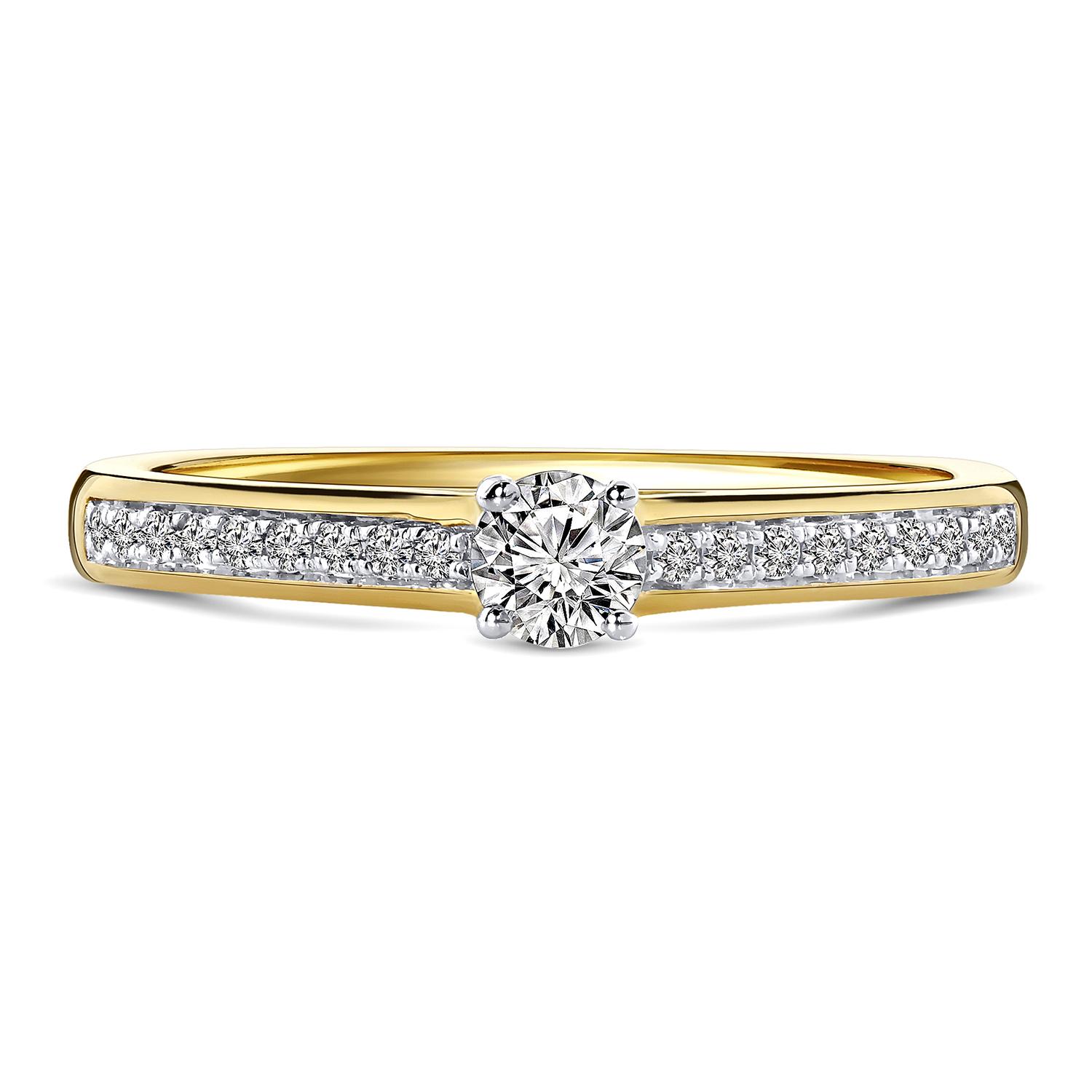 Geelgouden diamant ring 198XA3248QQQDRY