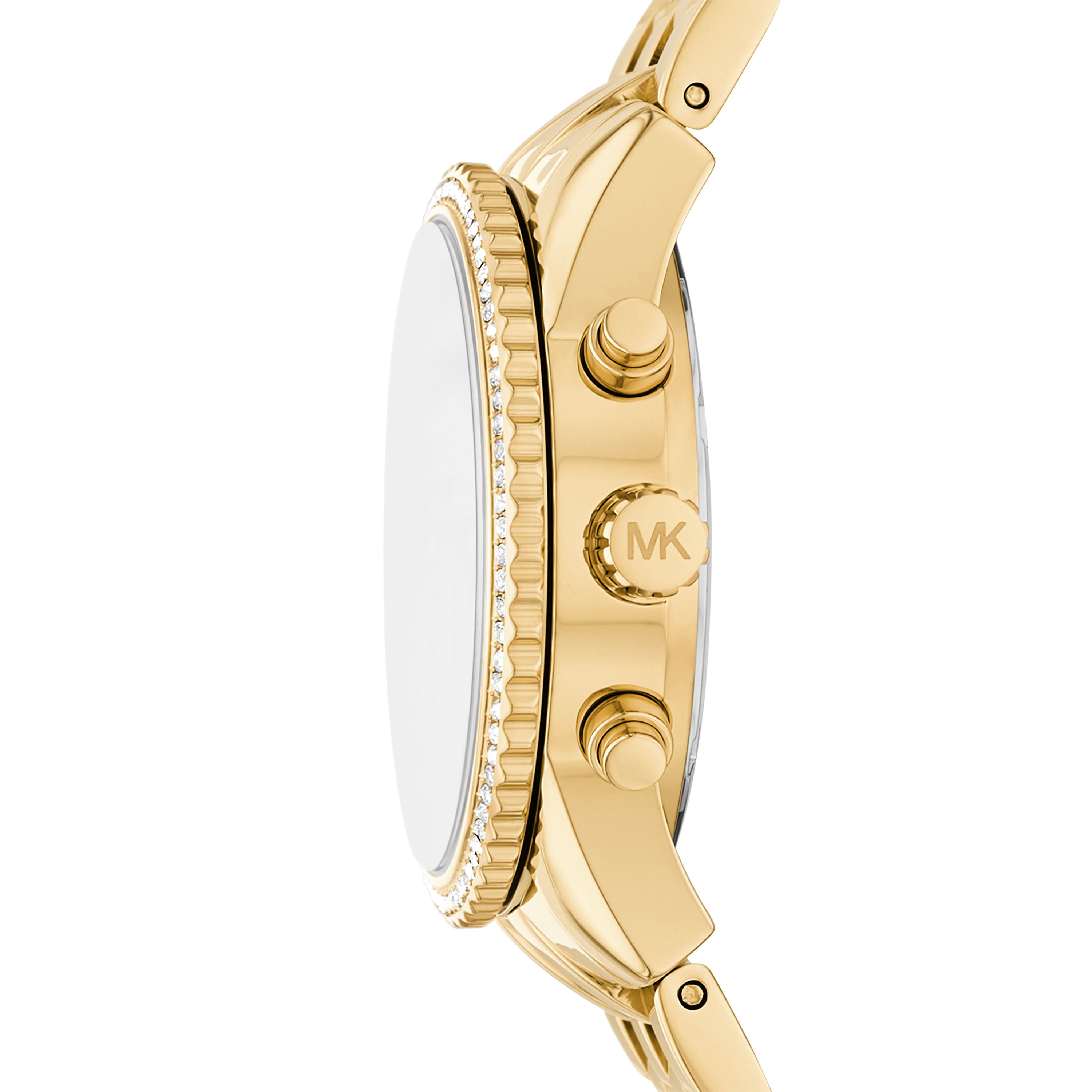 Dameshorloge Bryant Goud met Zirkonia - MK7530