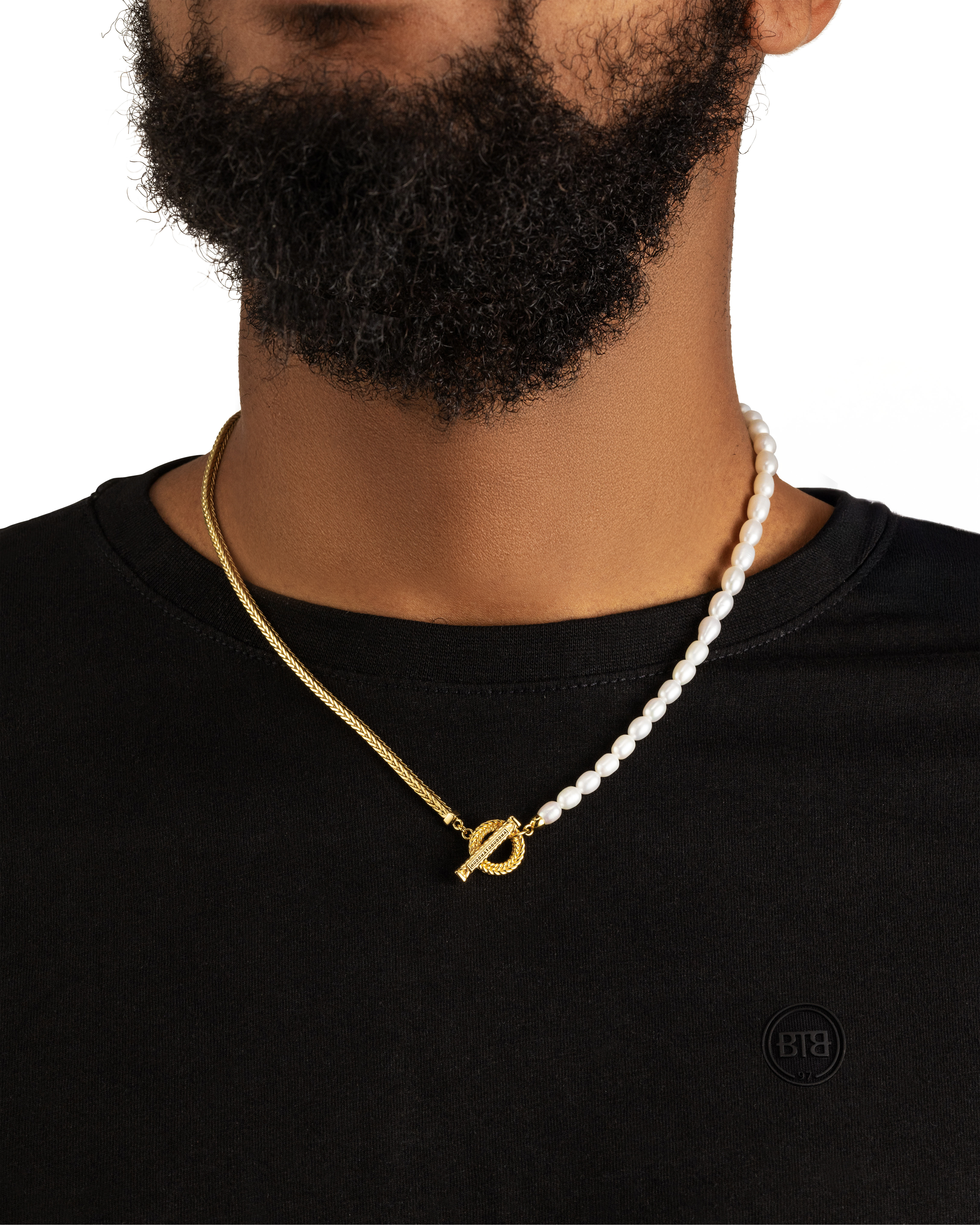 Ketting Barbara Mini Pearl Gold Plated - 713GV