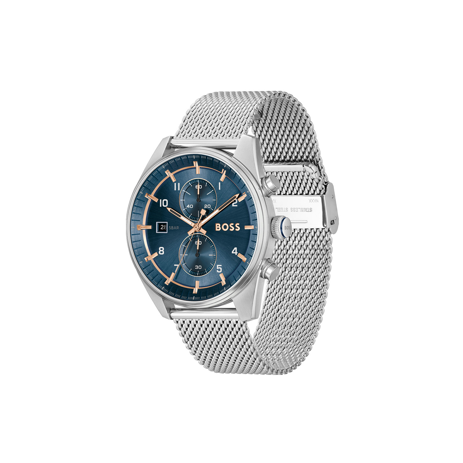 Herenhorloge Skytraveller Quartz met chronograaf 44 mm HB1514149