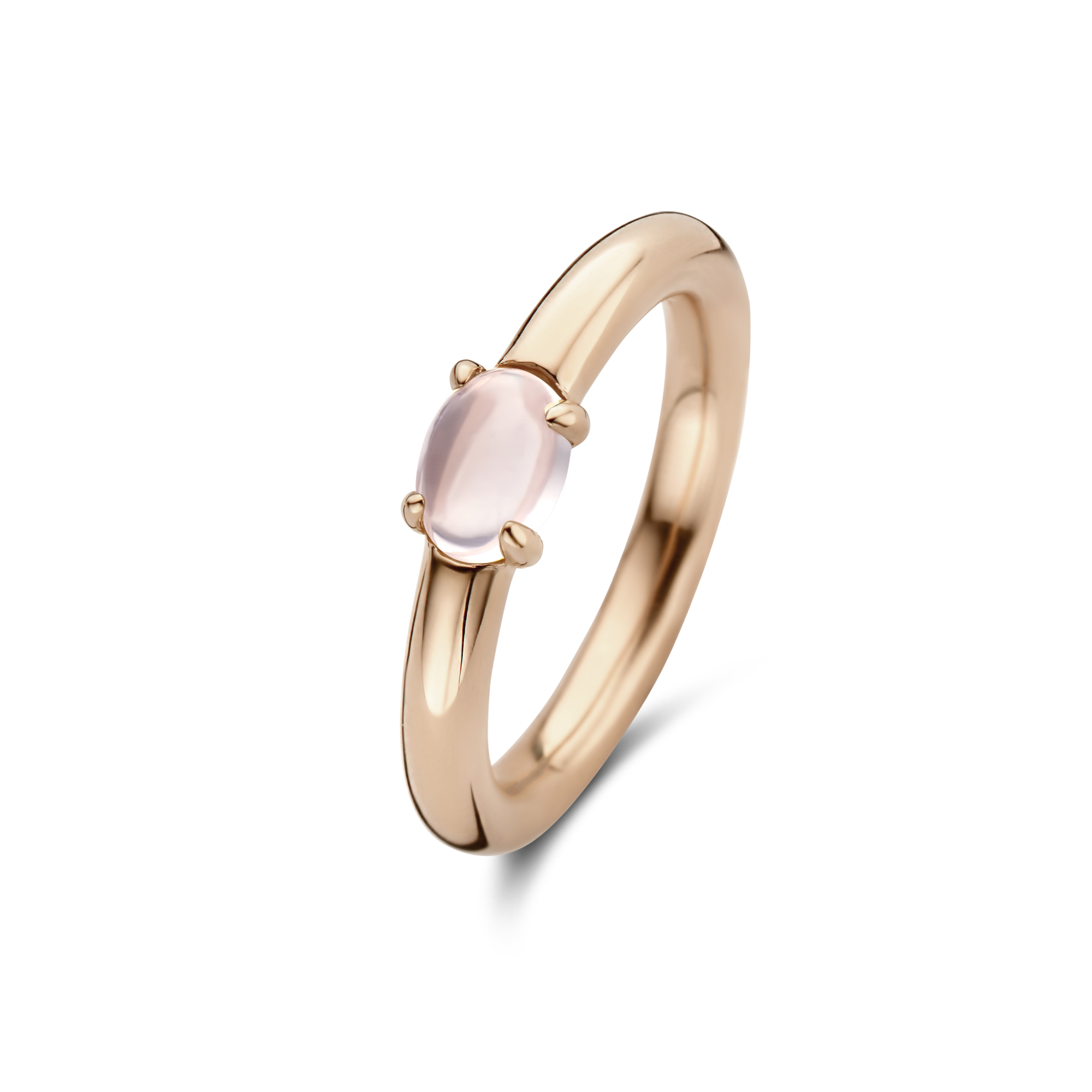 Rosé ring met rozenkwarts 01.357RQ.45