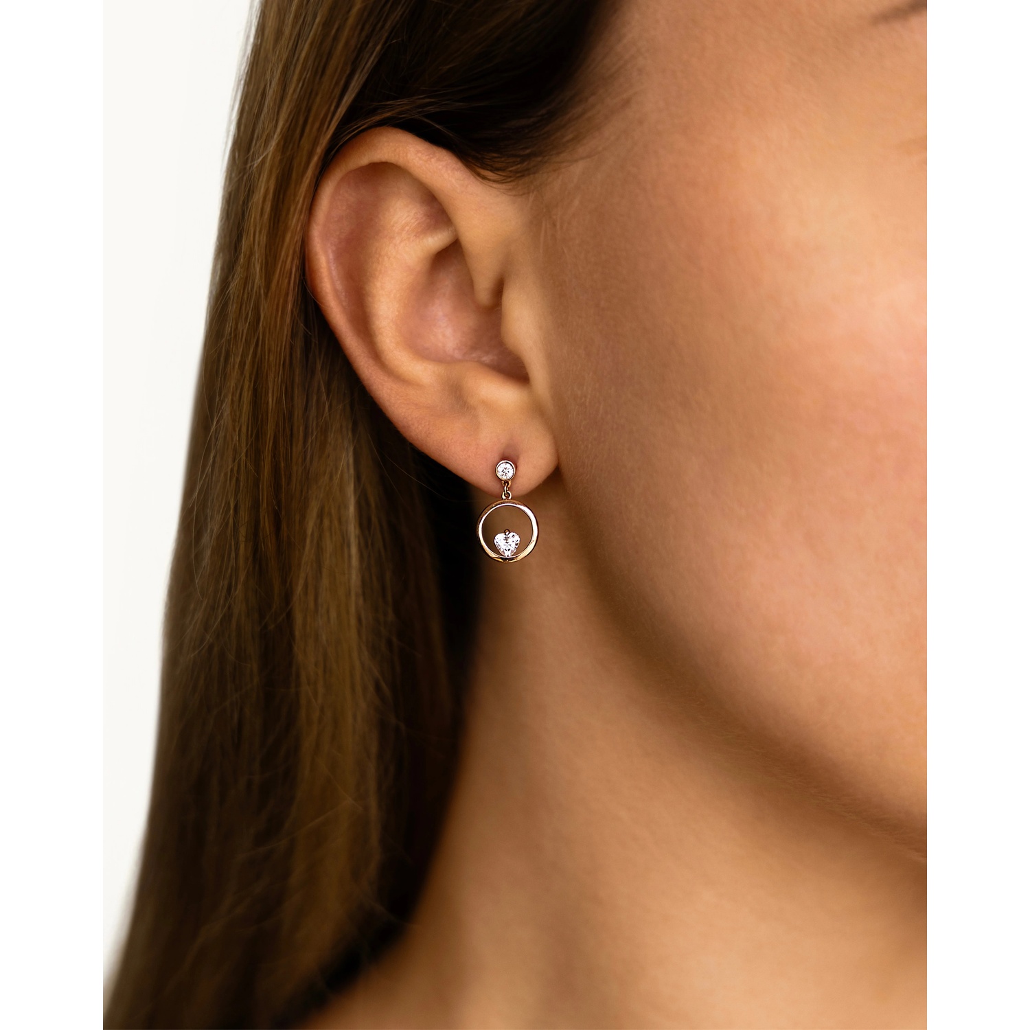 Oorhangers Icon Heart II - FJF0030020YWH