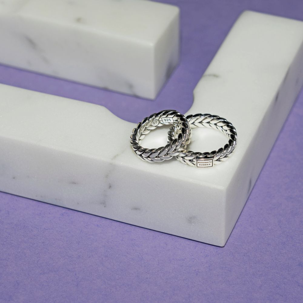 Ring Barbara XS van sterling zilver 618