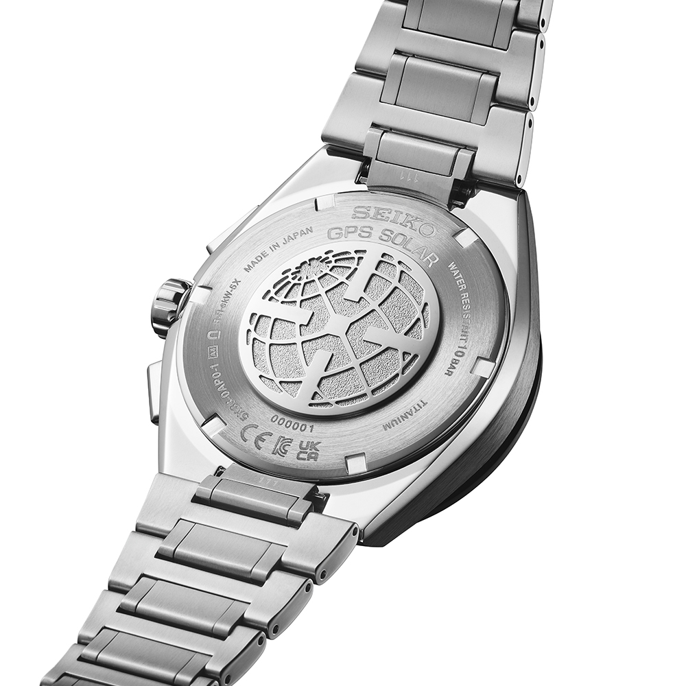 Herenhorloge Astron GPS Solar Titanium Blauw - SSH175J1 Herenhorloge Astron GPS Solar Titanium Blauw - SSH175J1